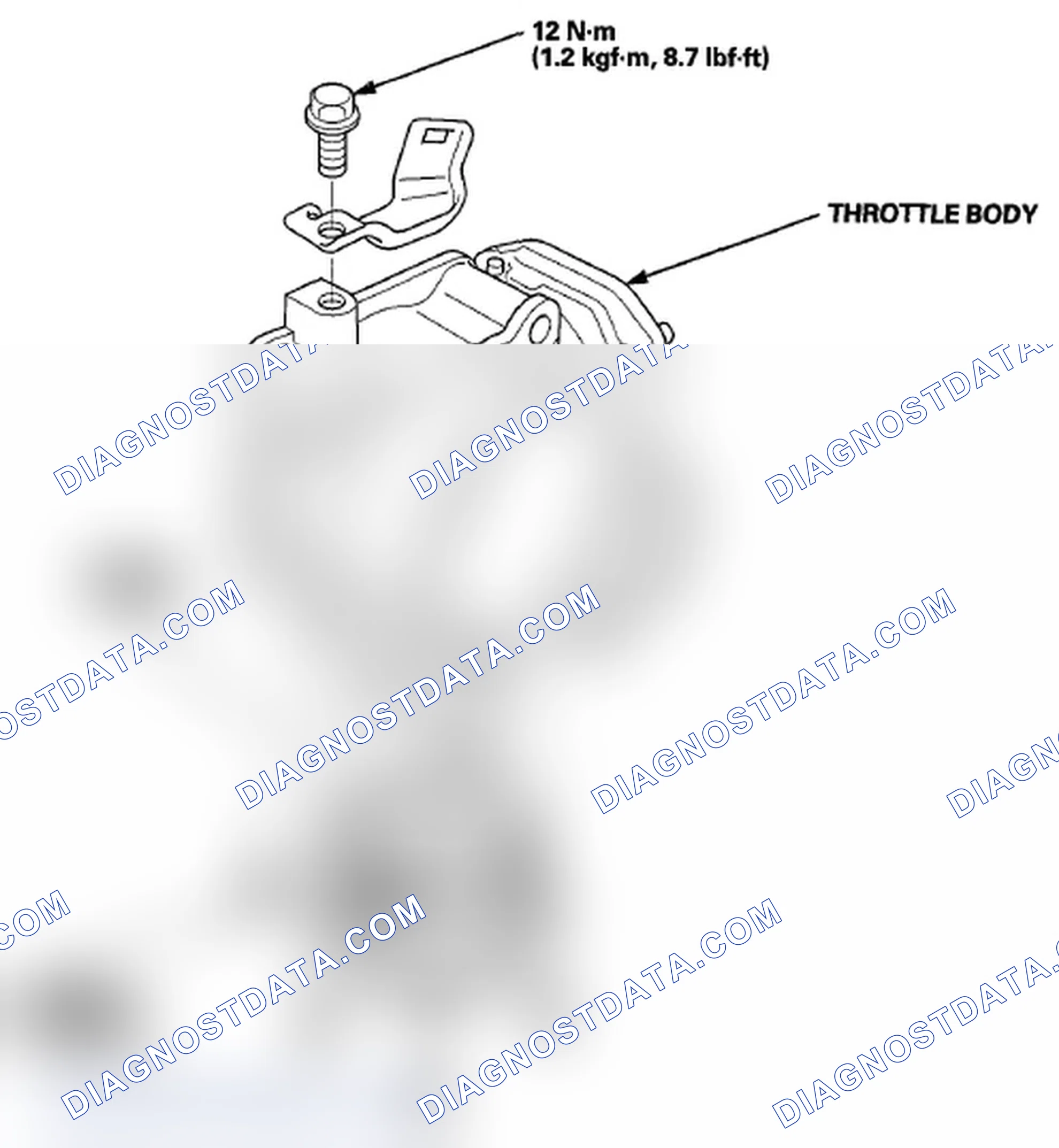 Scheme 371: Throttle Body Disassembly/Reassembly