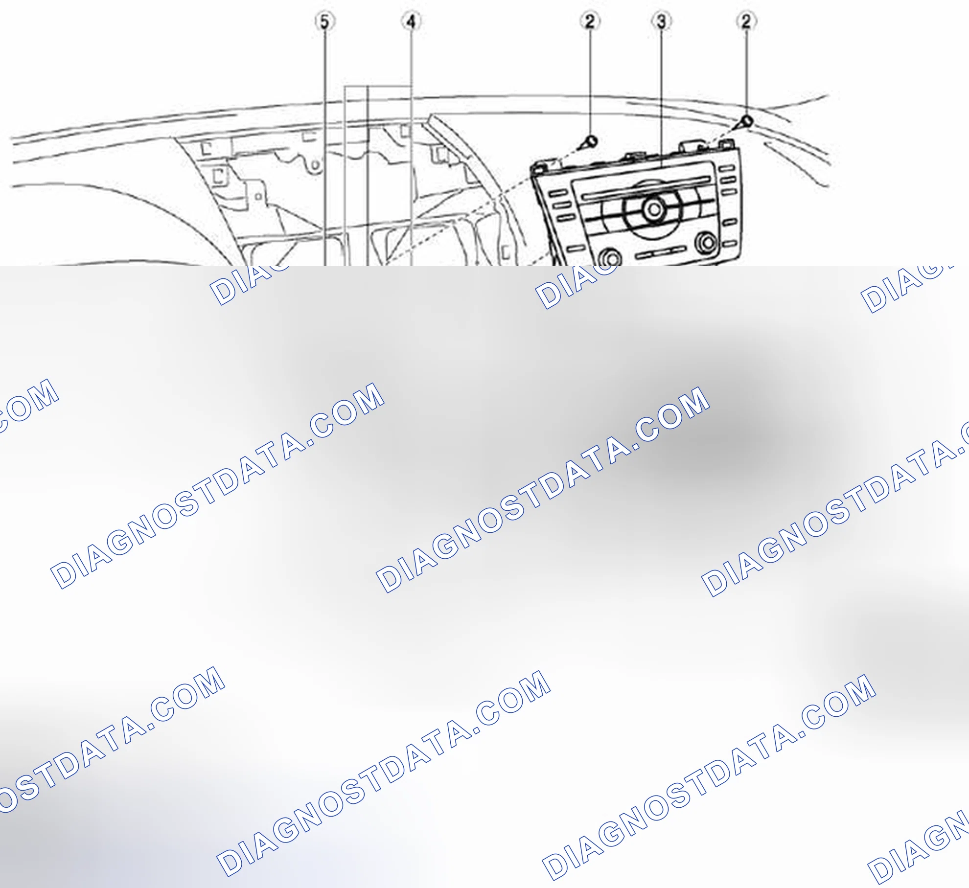 Scheme 5: AUDIO UNIT REMOVAL/INSTALLATION
