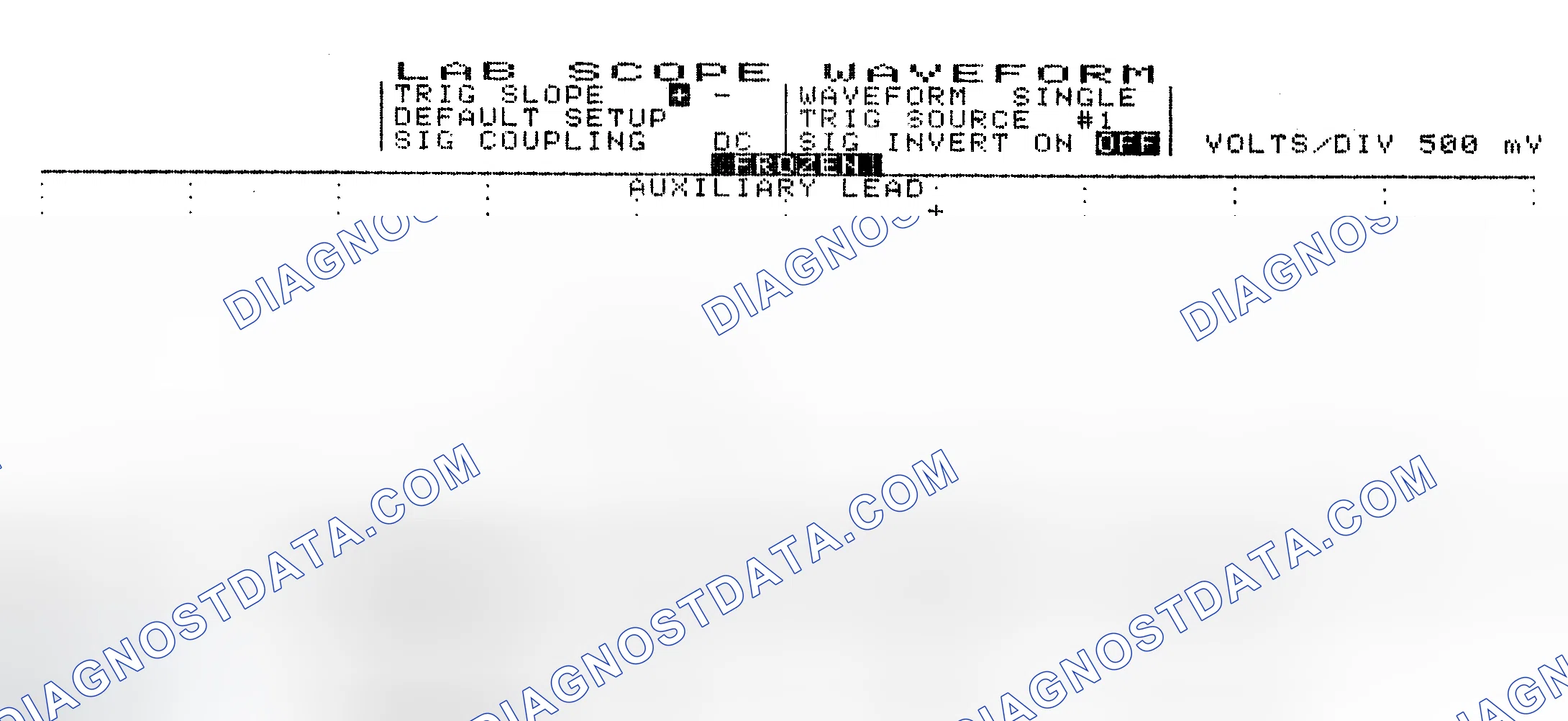 Scheme 10: Single Injector w/Excessive Current Flow - Current Pattern