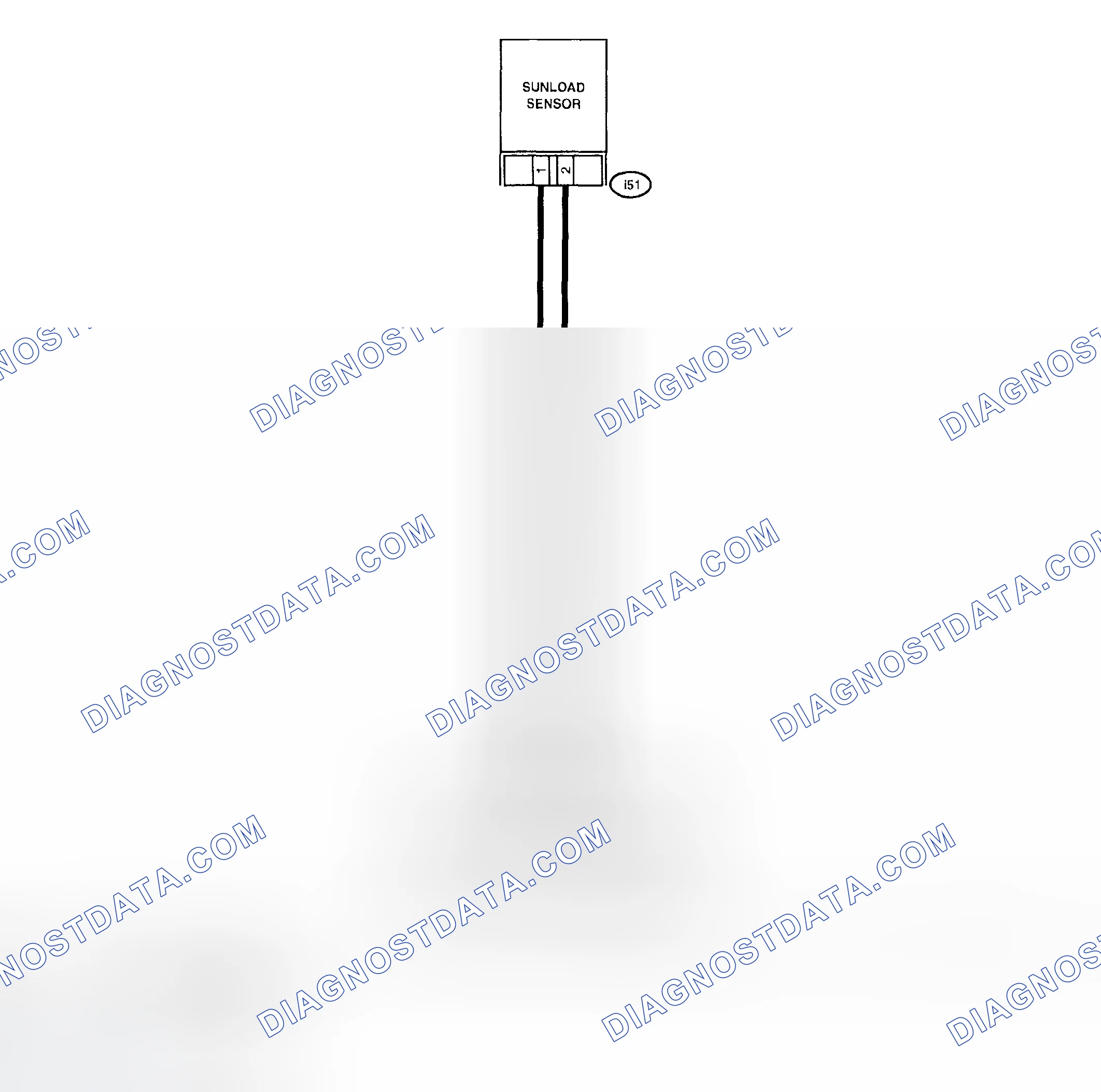 Scheme 44: Wiring Diagram - Trouble Code 25 Or -25 (Sunload Sensor)