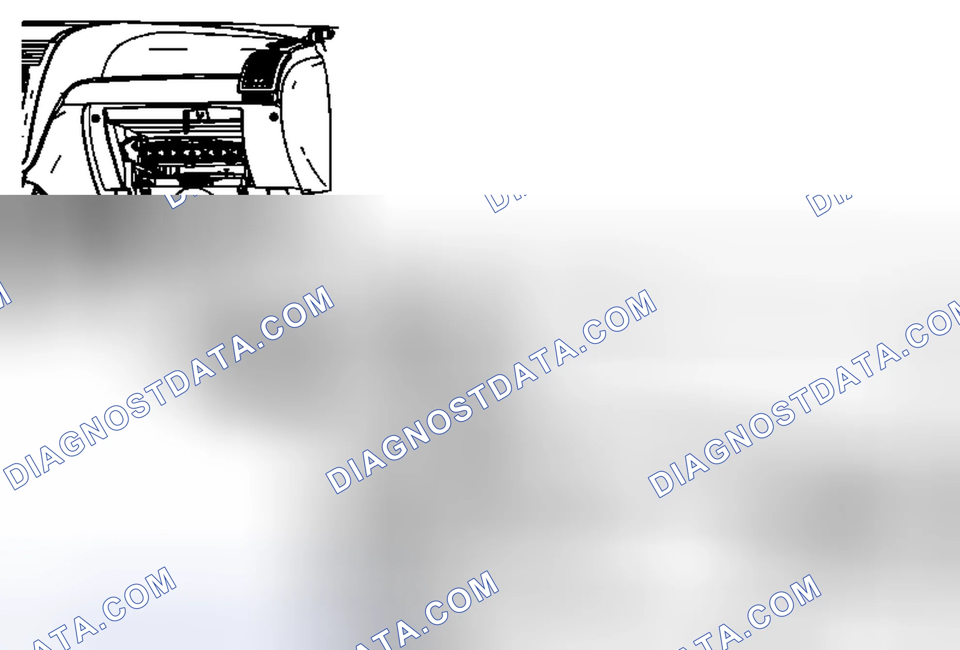 Scheme 110: Duct Air Temperature Sensor Replacement - Lower Right Side