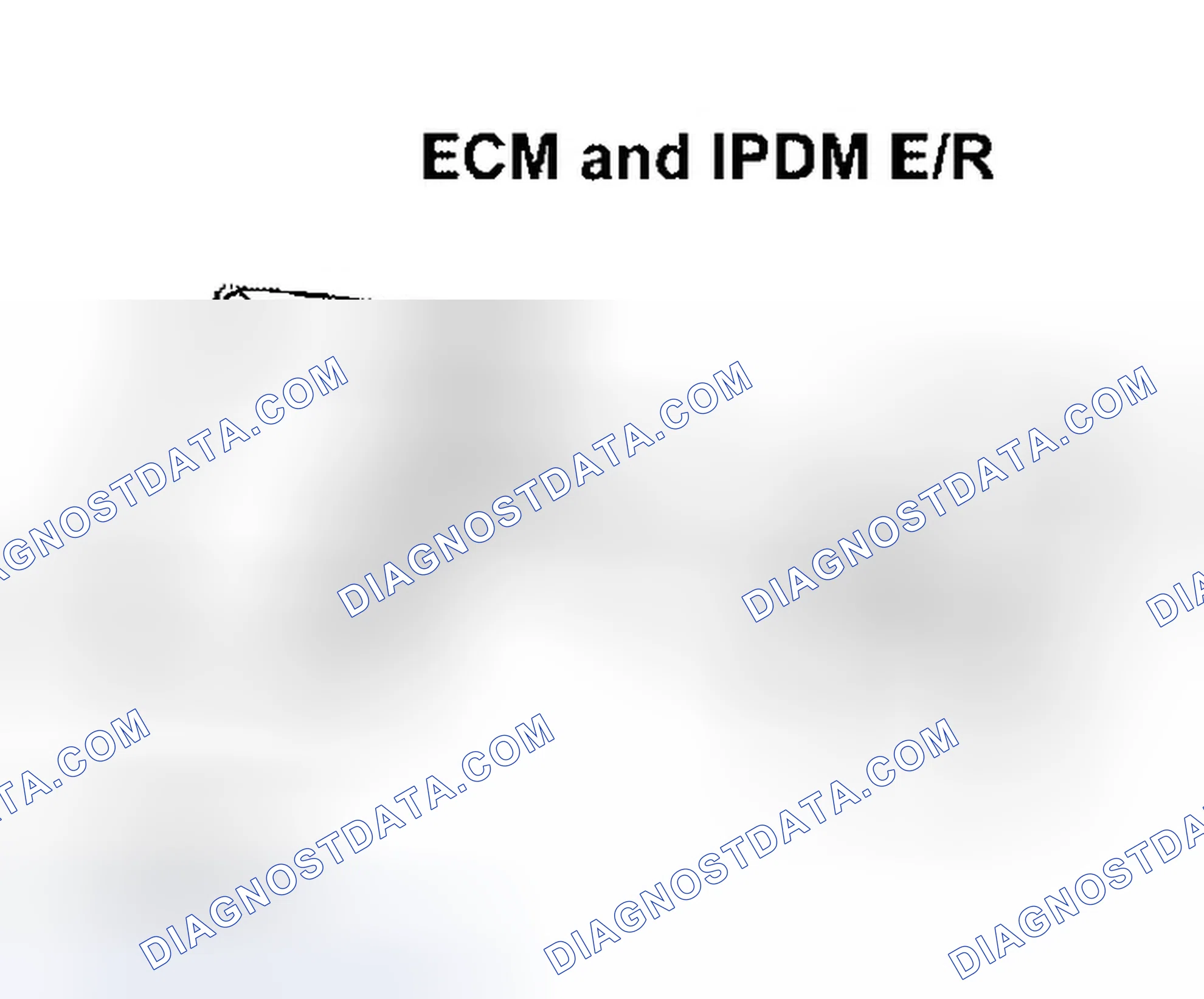 Scheme 292: ECM AND IPDM E/R INTERNAL CIRCUIT INSPECTION