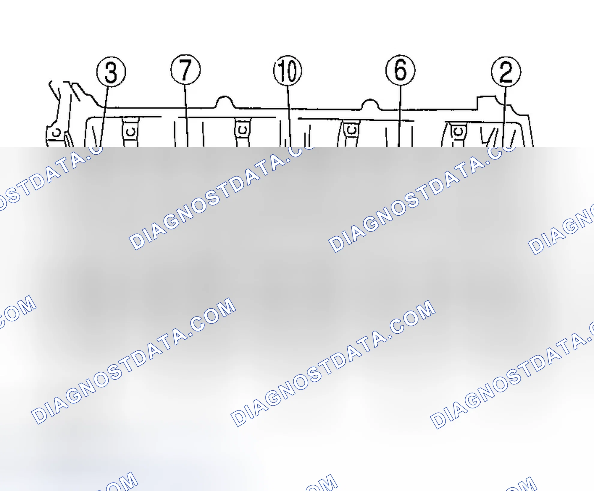 Scheme 54: CYLINDER HEAD BOLT DISASSEMBLY NOTE