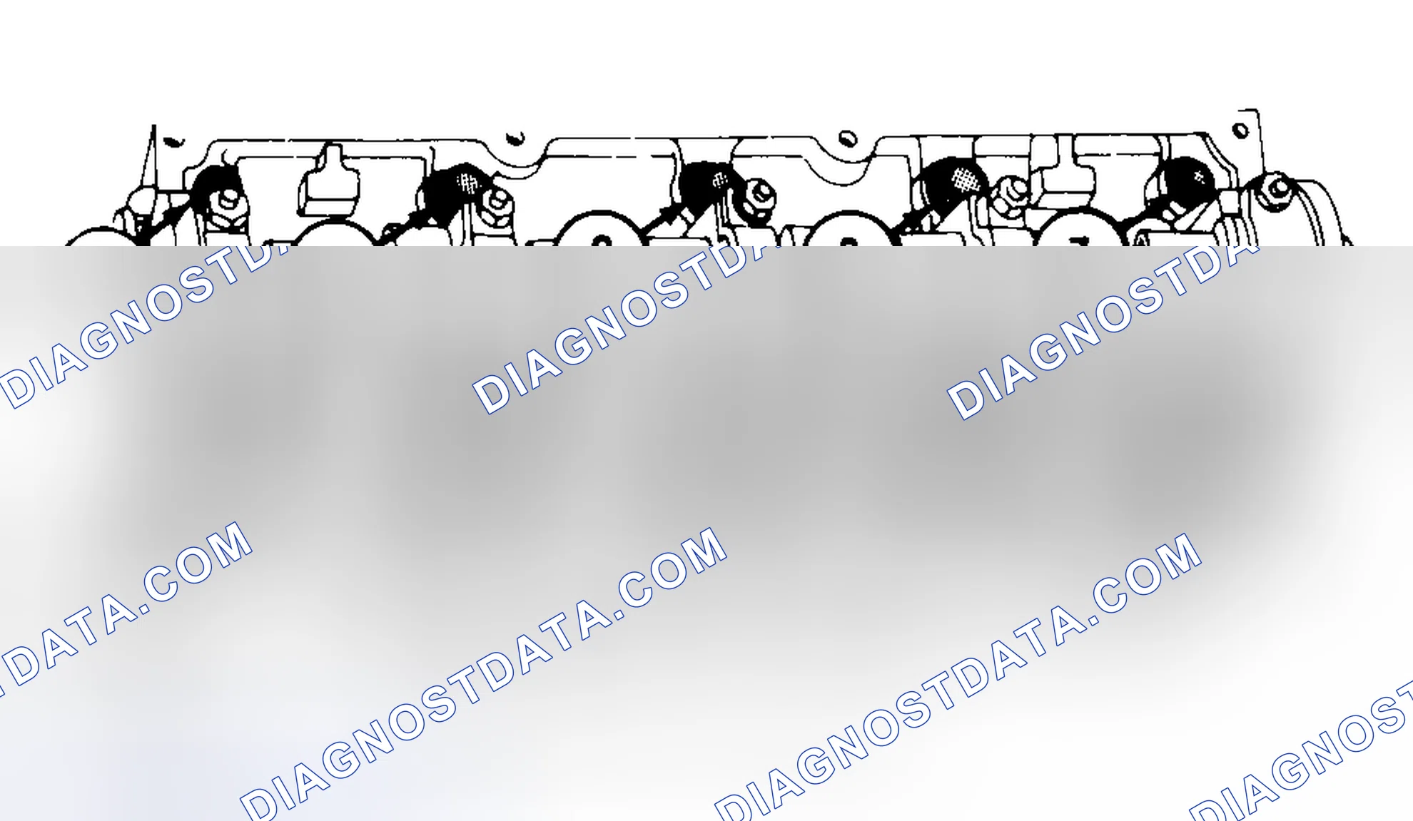 Scheme 7: Typical Cylinder Head Tightening or Loosening Sequence