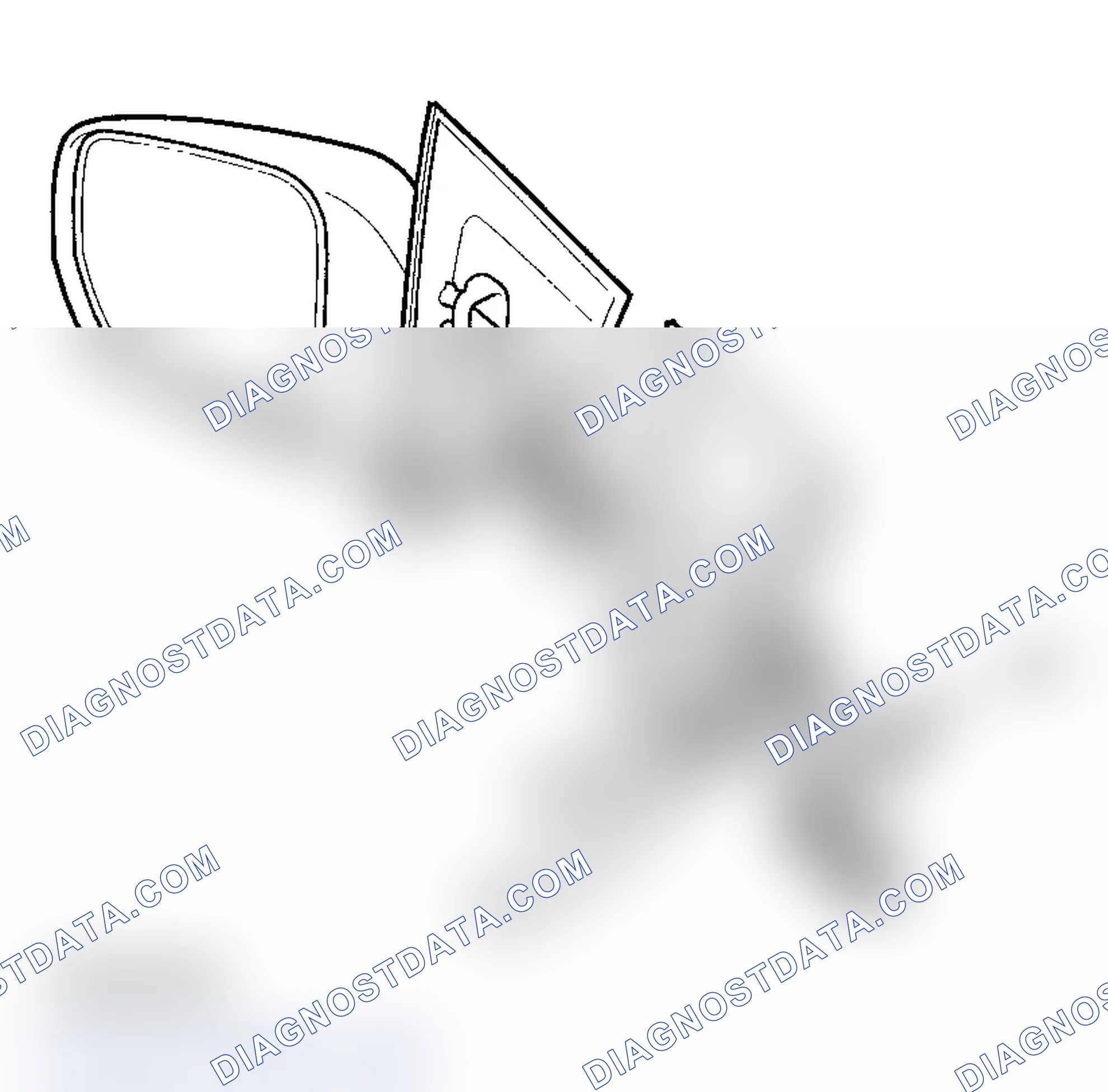 Scheme 24: Power Mirror Actuator/Tweeter Harness Replacement