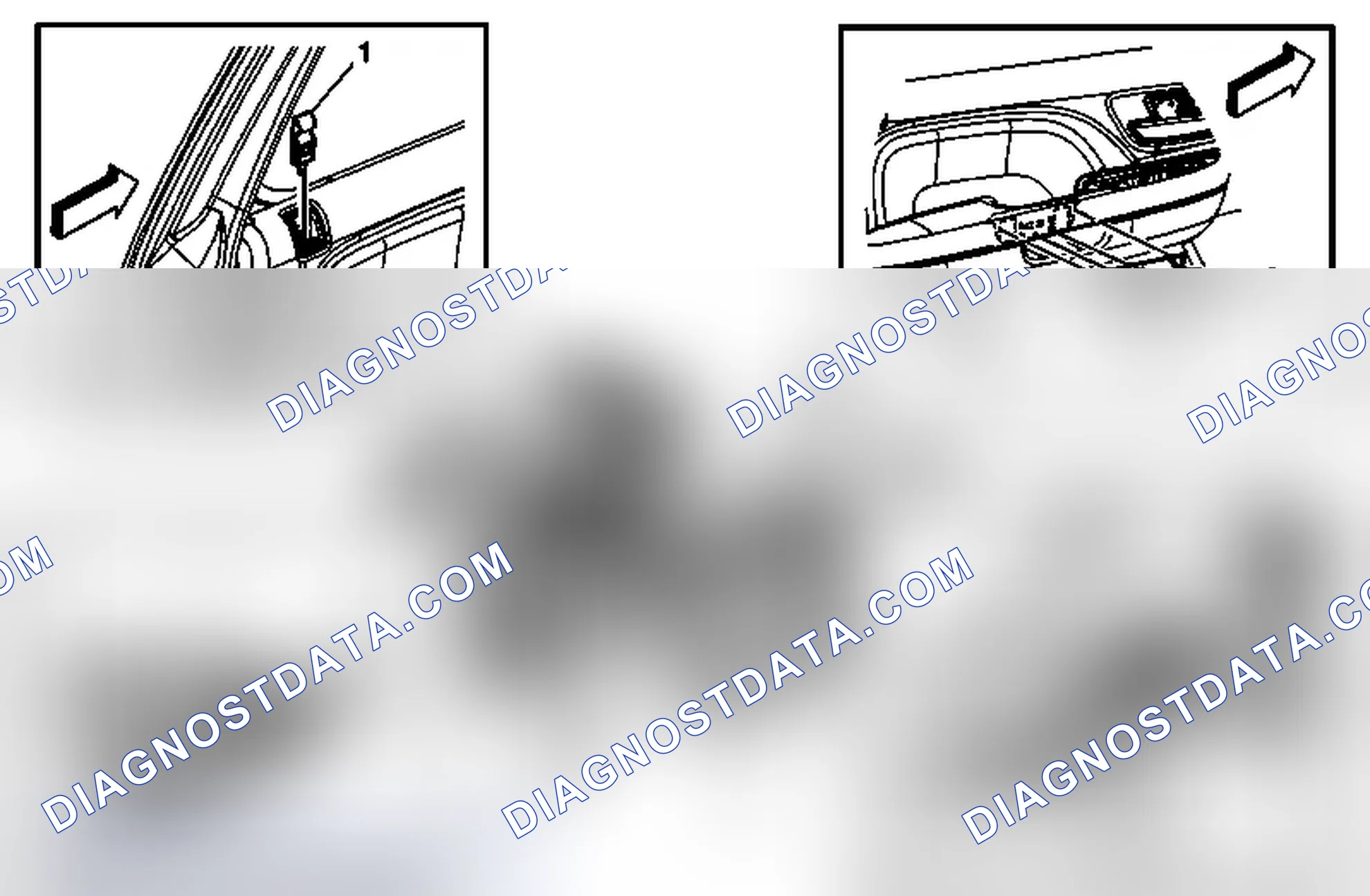 Scheme 73: Rear Side Door Trim Panel Replacement (Extended Wheelbase)