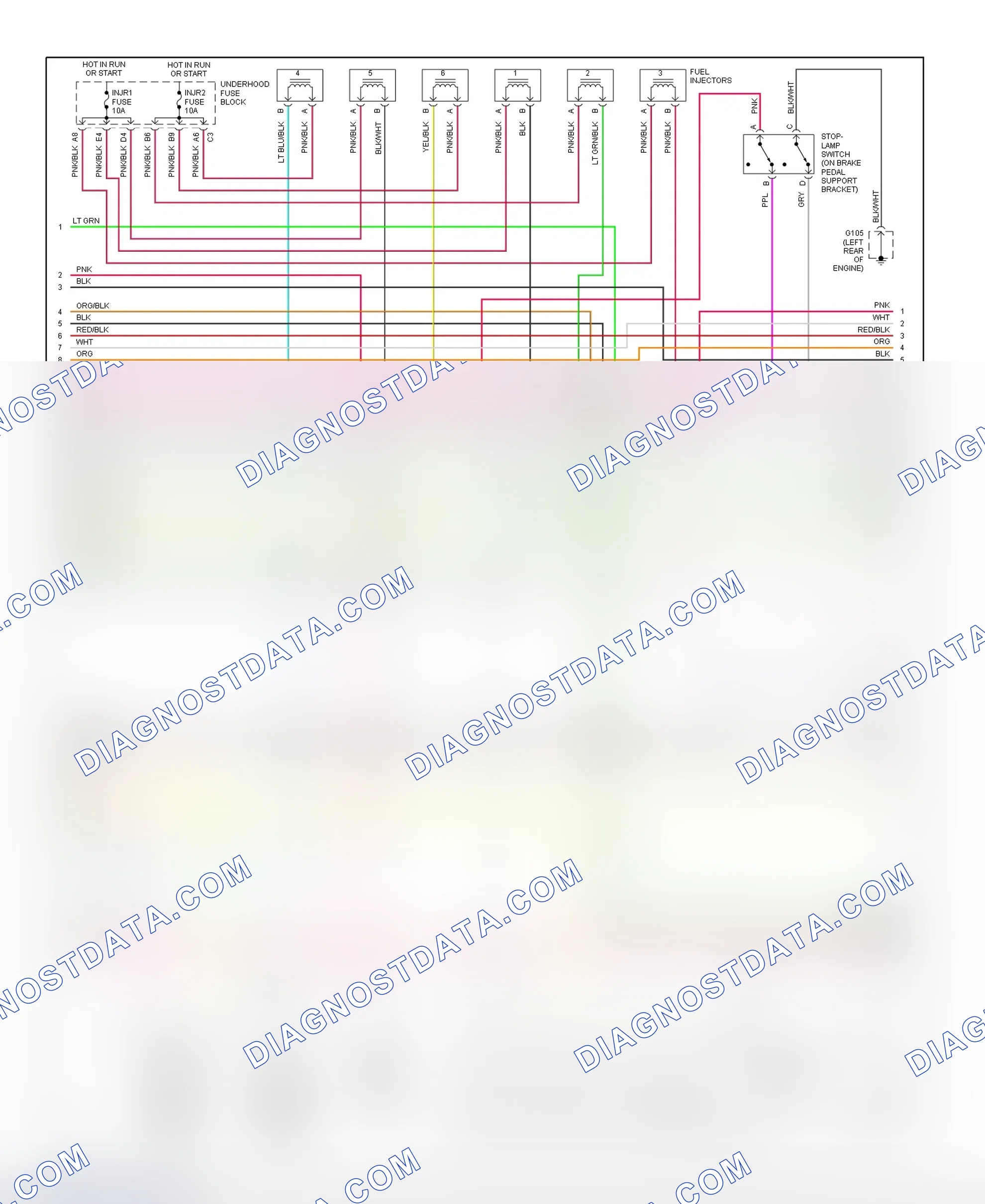 Scheme 12: PCM Wiring Diagram (Aurora - 3.5L - 2 Of 4)