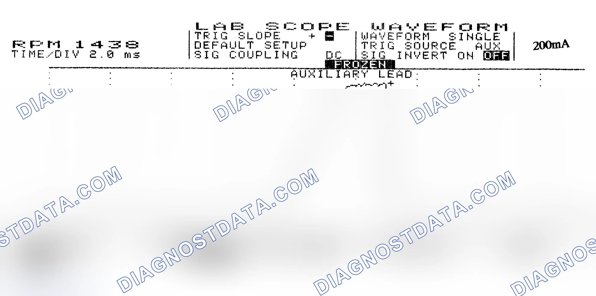 Scheme 15: Single Injector w/Normal Current Flow - Current Pattern