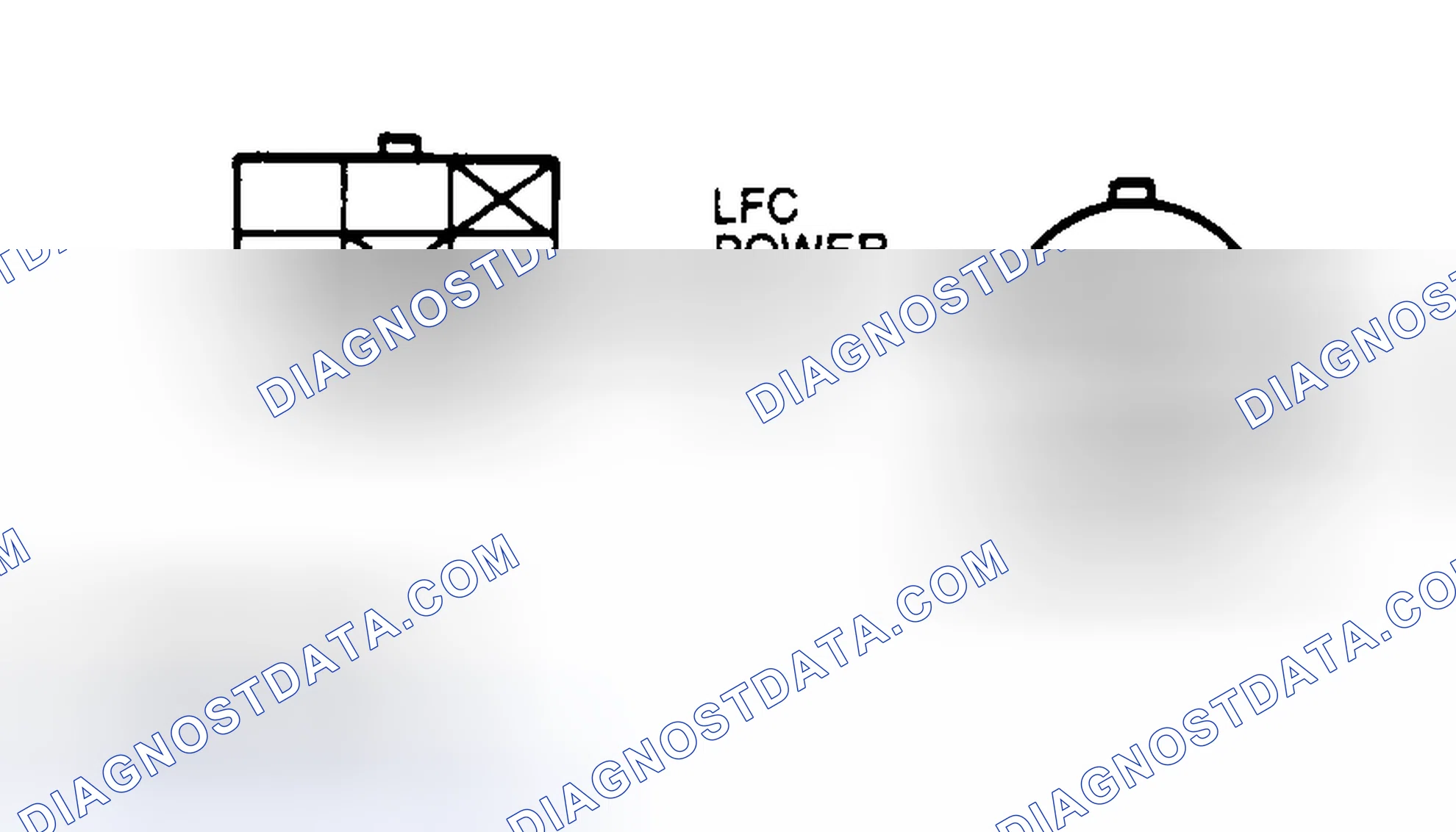 Scheme 101: LFC & Cooling Fan Wiring Harness Connector (1.9L)