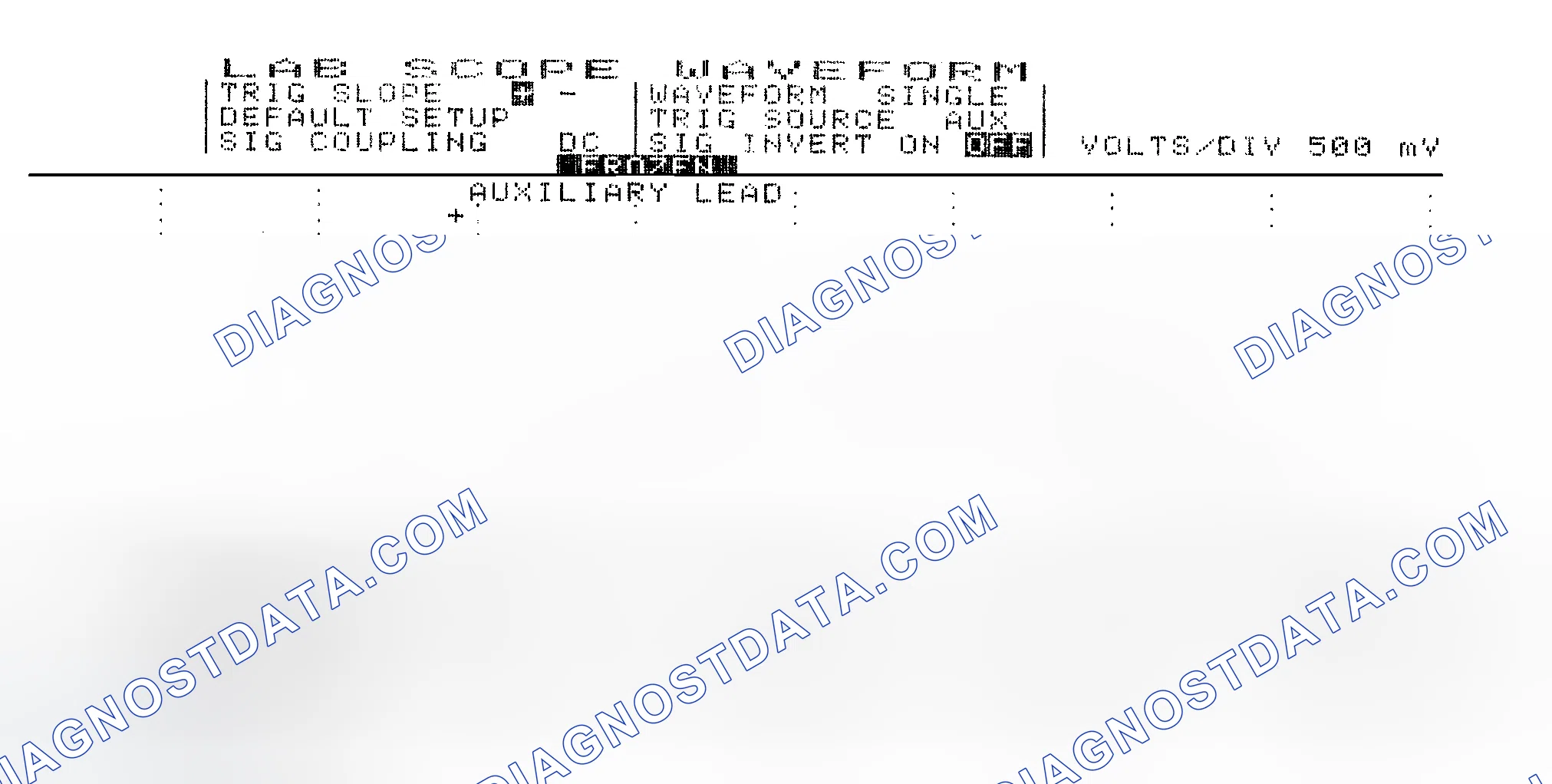 Scheme 14: Single Injector w/Excessive Current Flow - Current Pattern
