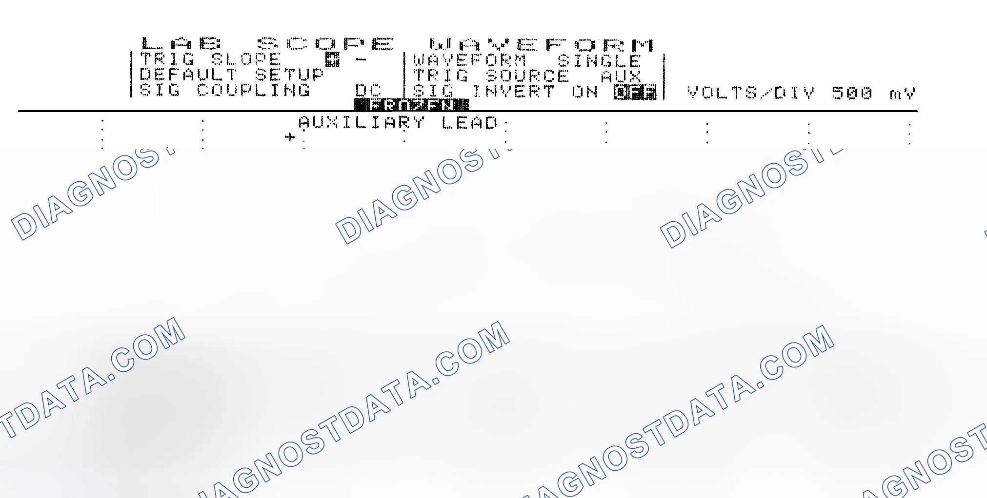 Scheme 14: Single Injector w/Excessive Current Flow - Current Pattern