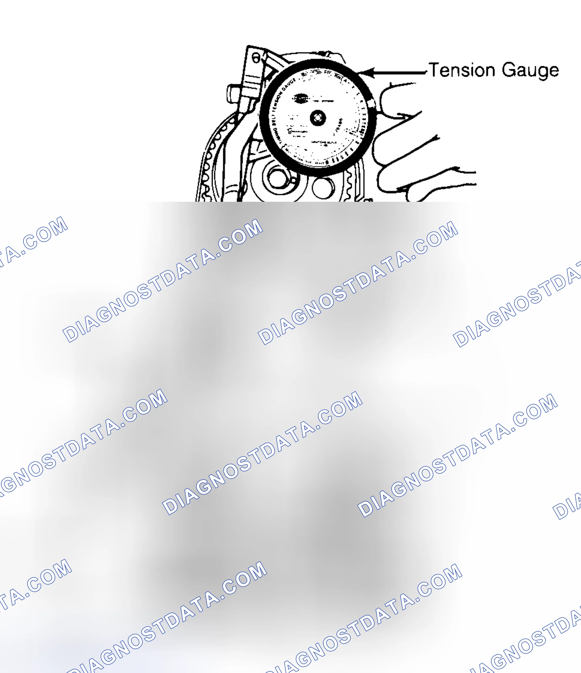 Scheme 3: Adjusting Typical Timing Belt Tension