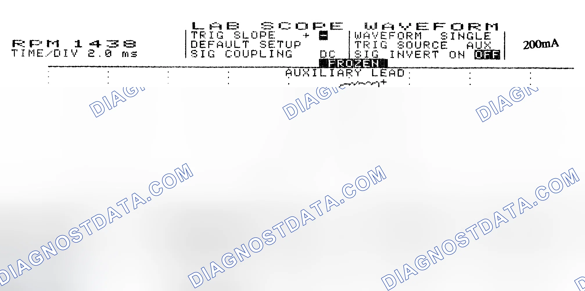 Scheme 15: Single Injector w/Normal Current Flow - Current Pattern