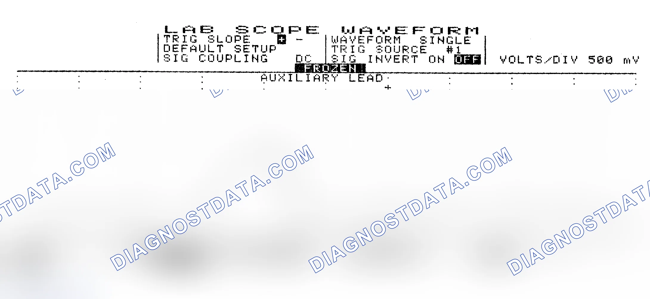 Scheme 10: Single Injector w/Excessive Current Flow - Current Pattern