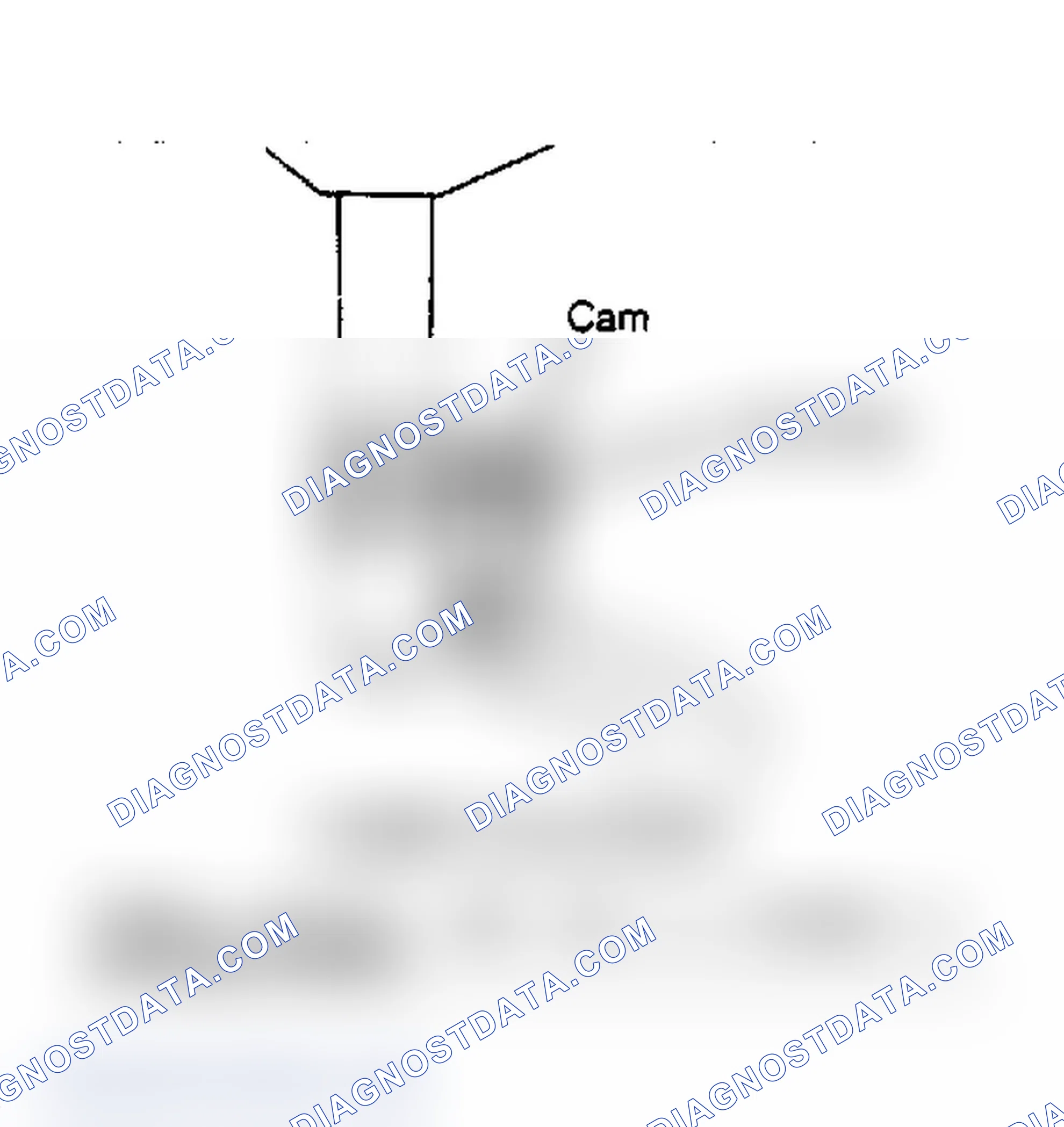 Scheme 10: Camber adjustment. Rotate eccentric cam bolt to increase or decrease camber.