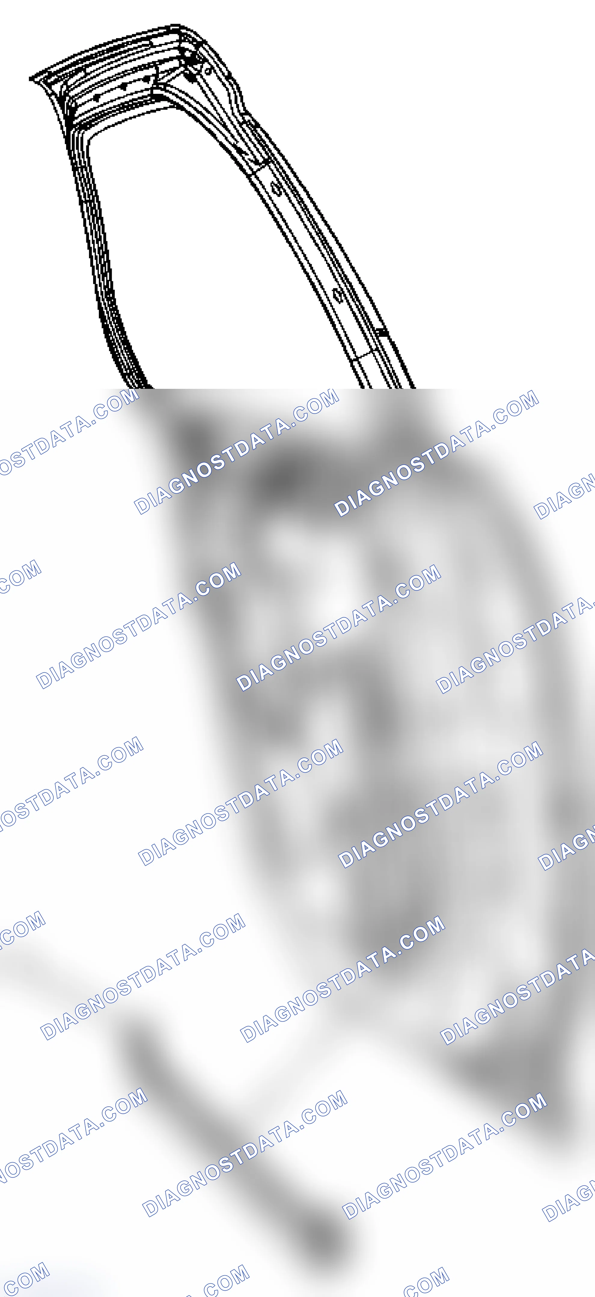 Scheme 39: Channel, Applique, Weatherstrip, Sealing Strip Replacement - Rear Door