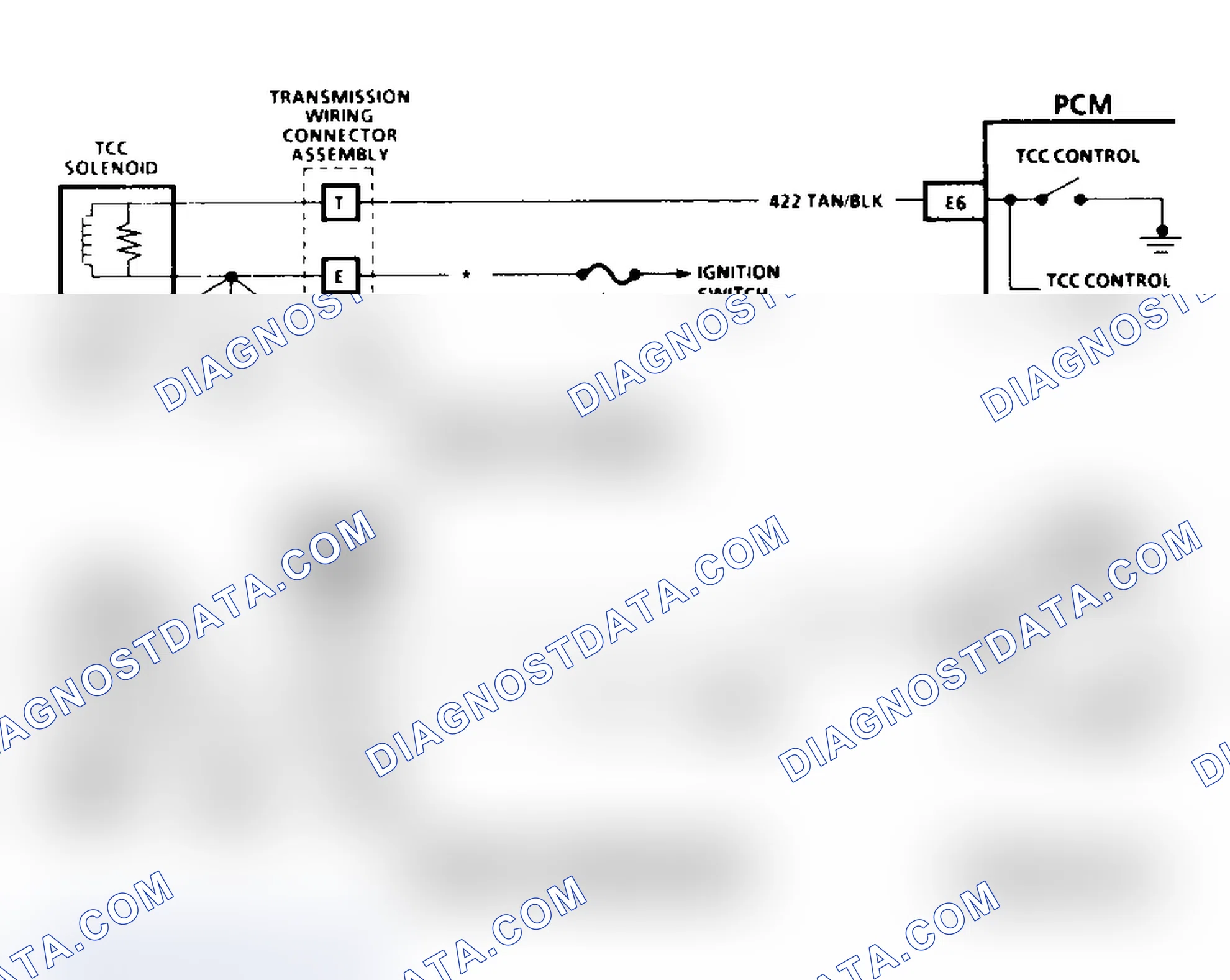 Scheme 295: Code 67 Schematic (4L60-E Gasoline) TCC Solenoid Circuit Check