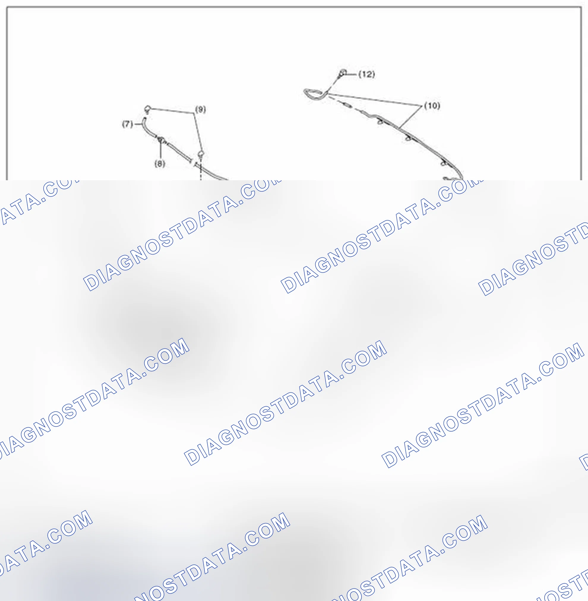 Scheme 10: WASHER TANK (MODELS WITHOUT EyeSight)