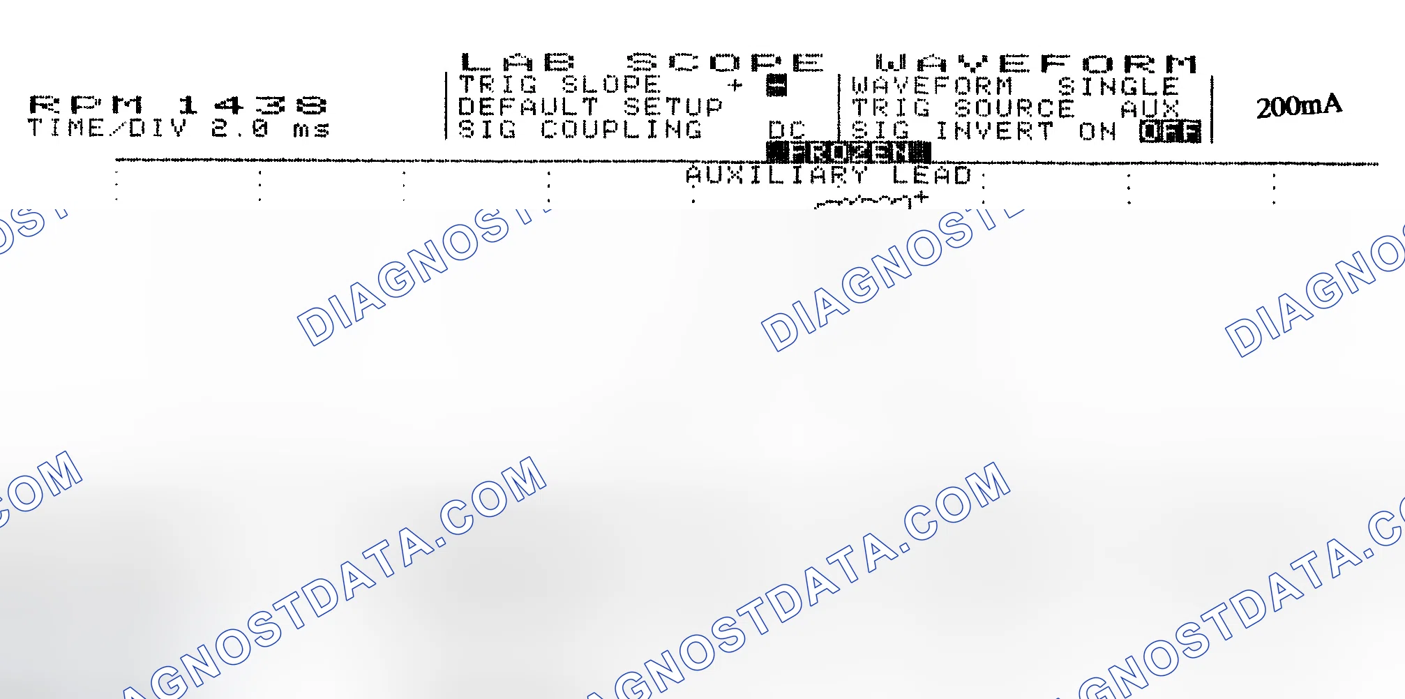 Scheme 15: Single Injector w/Normal Current Flow - Current Pattern
