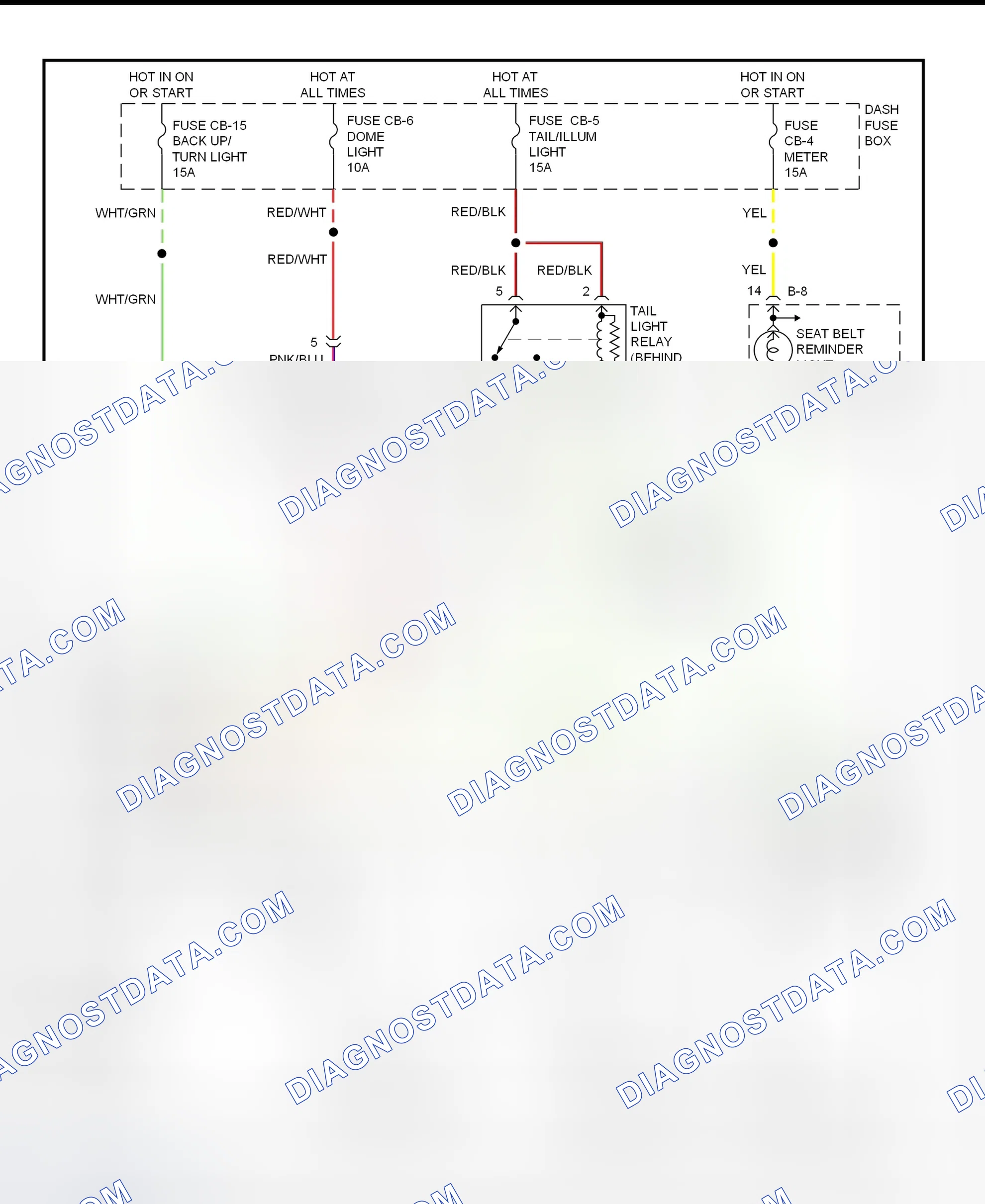 Scheme 3: Warning System Wiring Diagram (VehiCROSS)