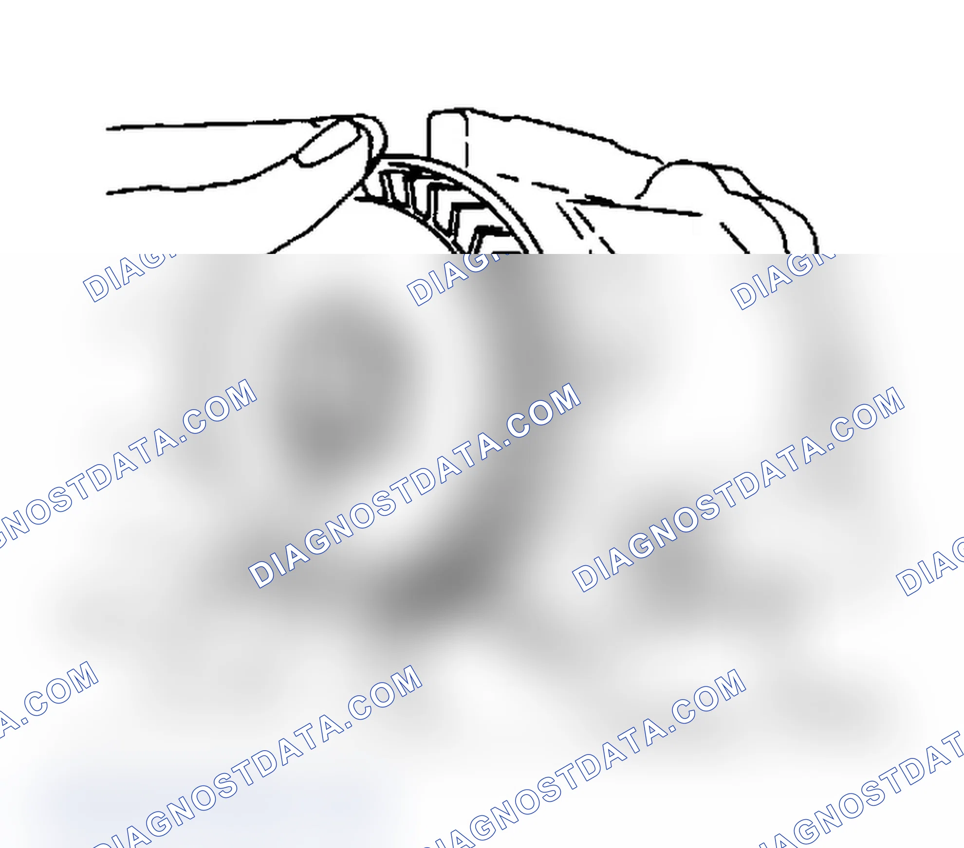Scheme 80: Removing Centrifugal Fan Filter from Air Injection Pump with Pulley Removed Be careful that fragments do not enter air intake hole.