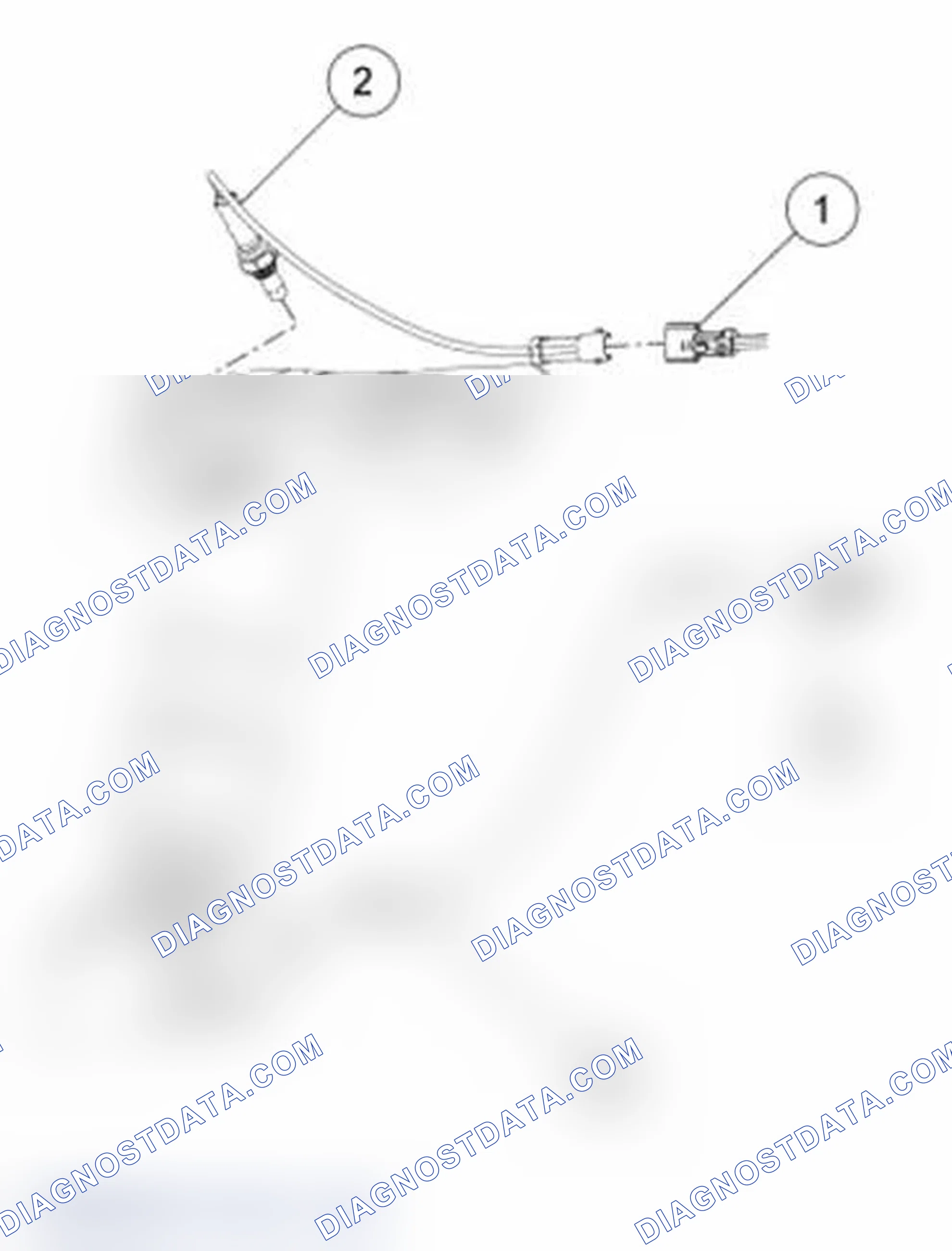 Scheme 53: Heated Oxygen Sensor (HO2S) and Catalyst Monitor Sensor - Exploded View