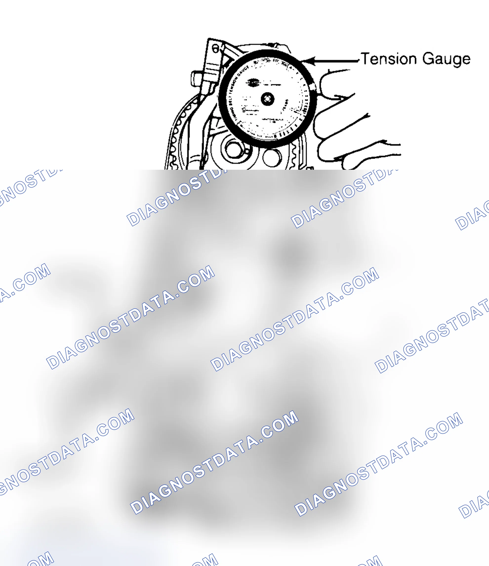 Scheme 3: Adjusting Typical Timing Belt Tension