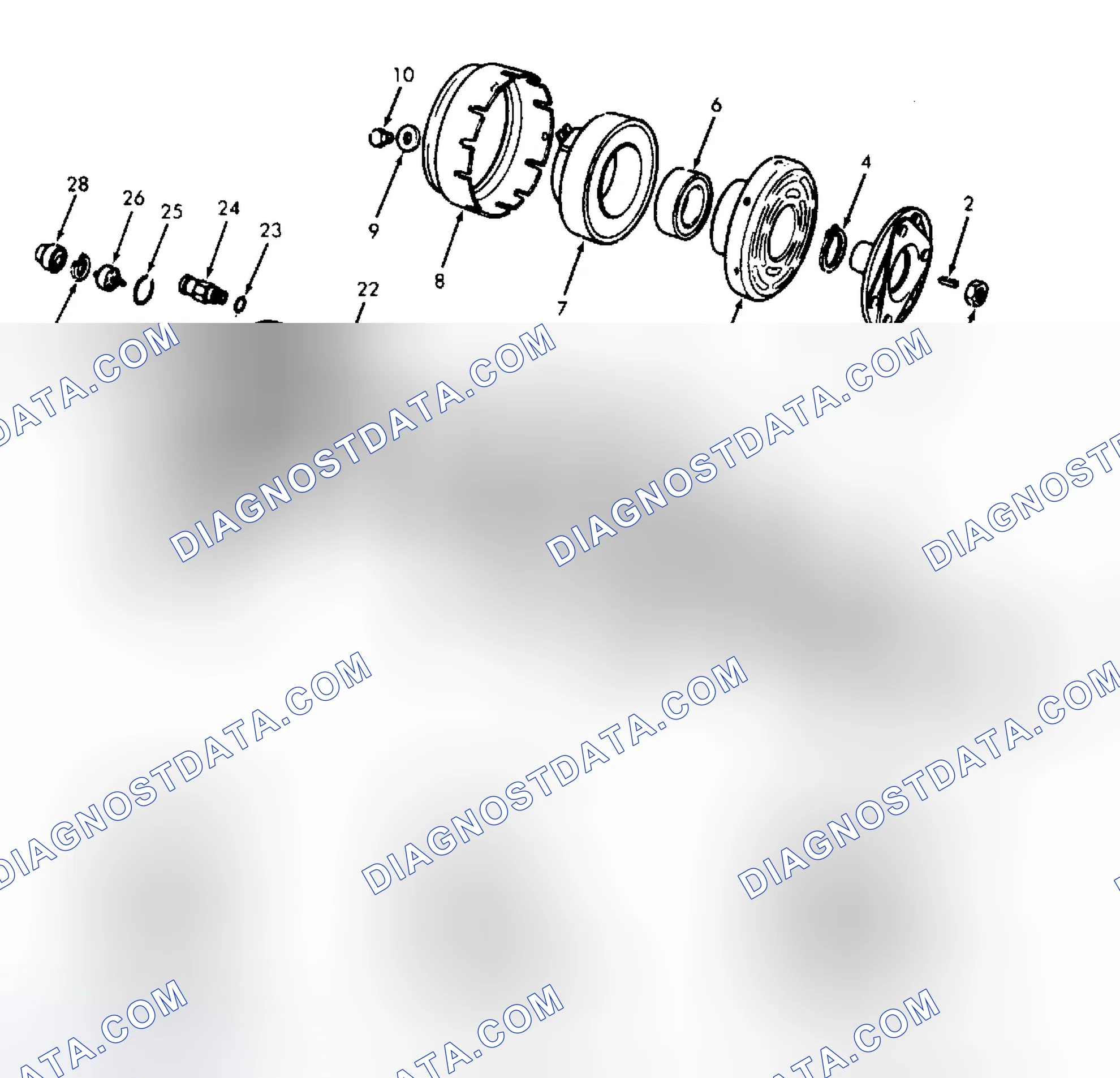 Scheme 13: Removal (Poly Groove-Type Belt Drive)