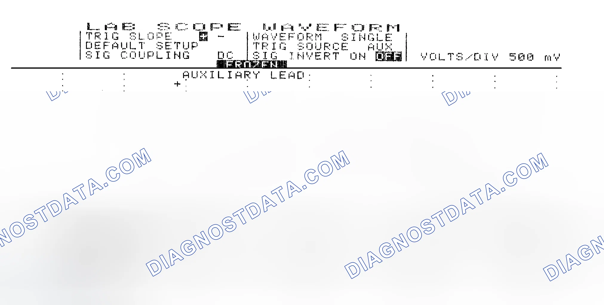 Scheme 14: Single Injector w/Excessive Current Flow - Current Pattern