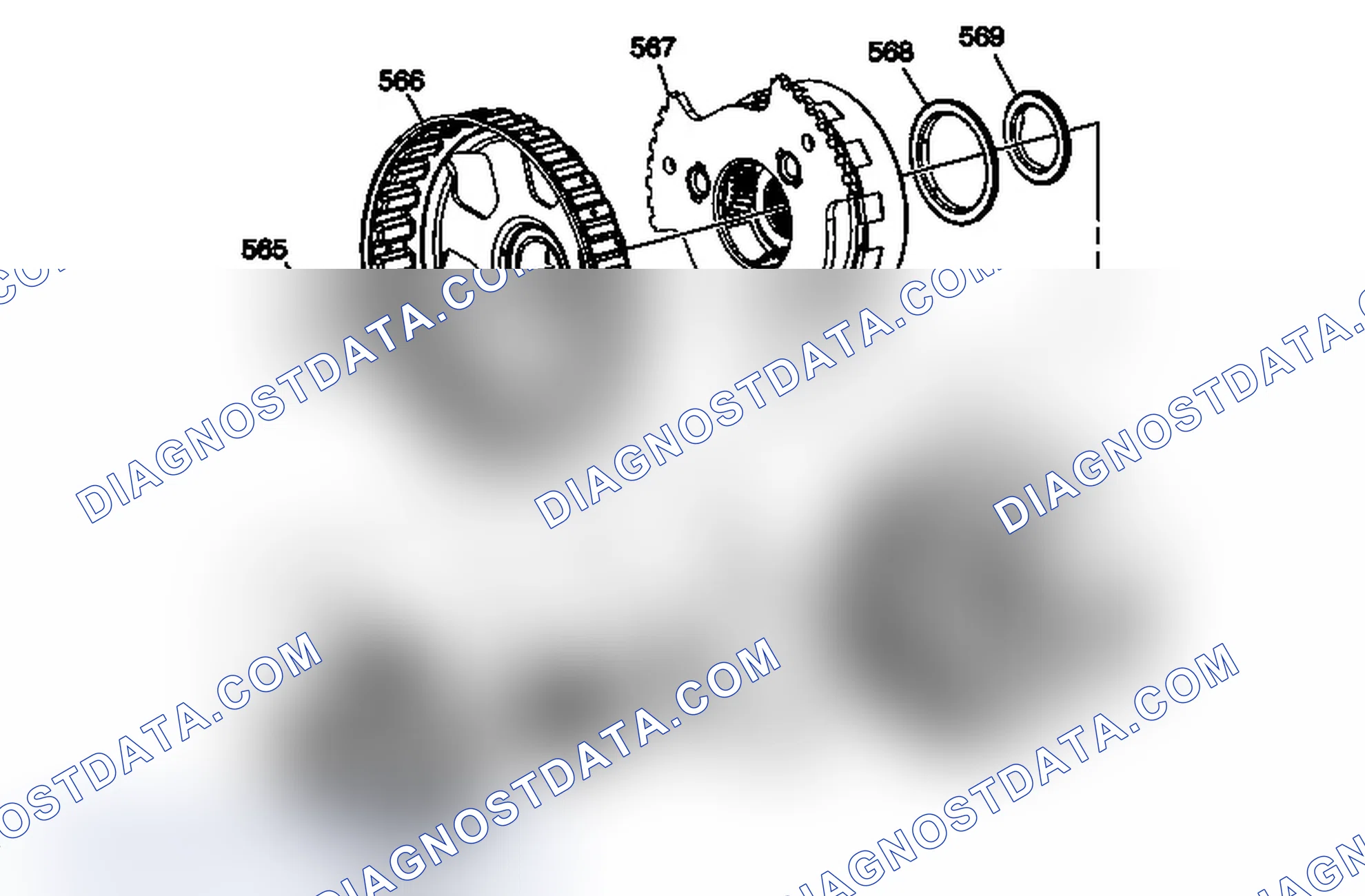 Scheme 239: Input, Output and Reaction Gearsets- 6T30/6T40