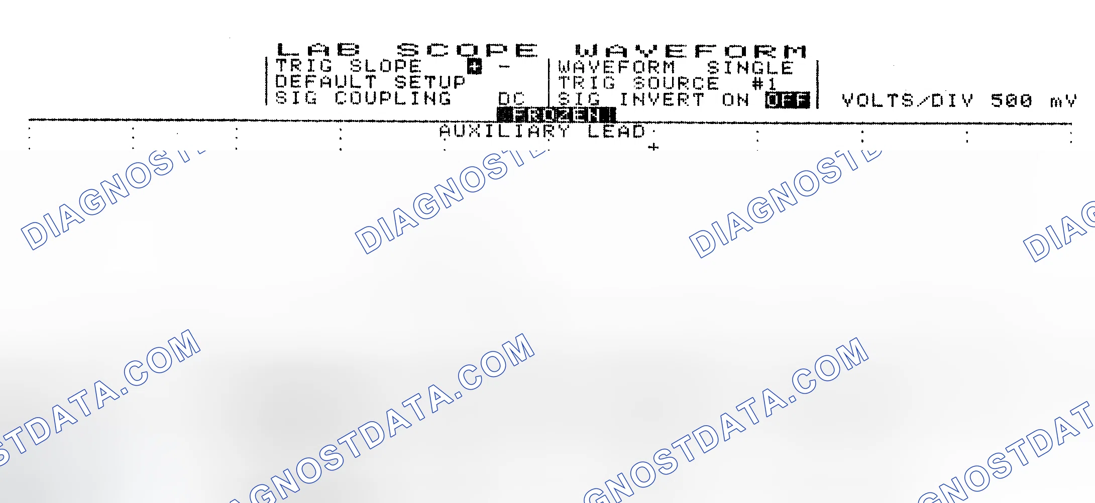 Scheme 10: Single Injector w/Excessive Current Flow - Current Pattern