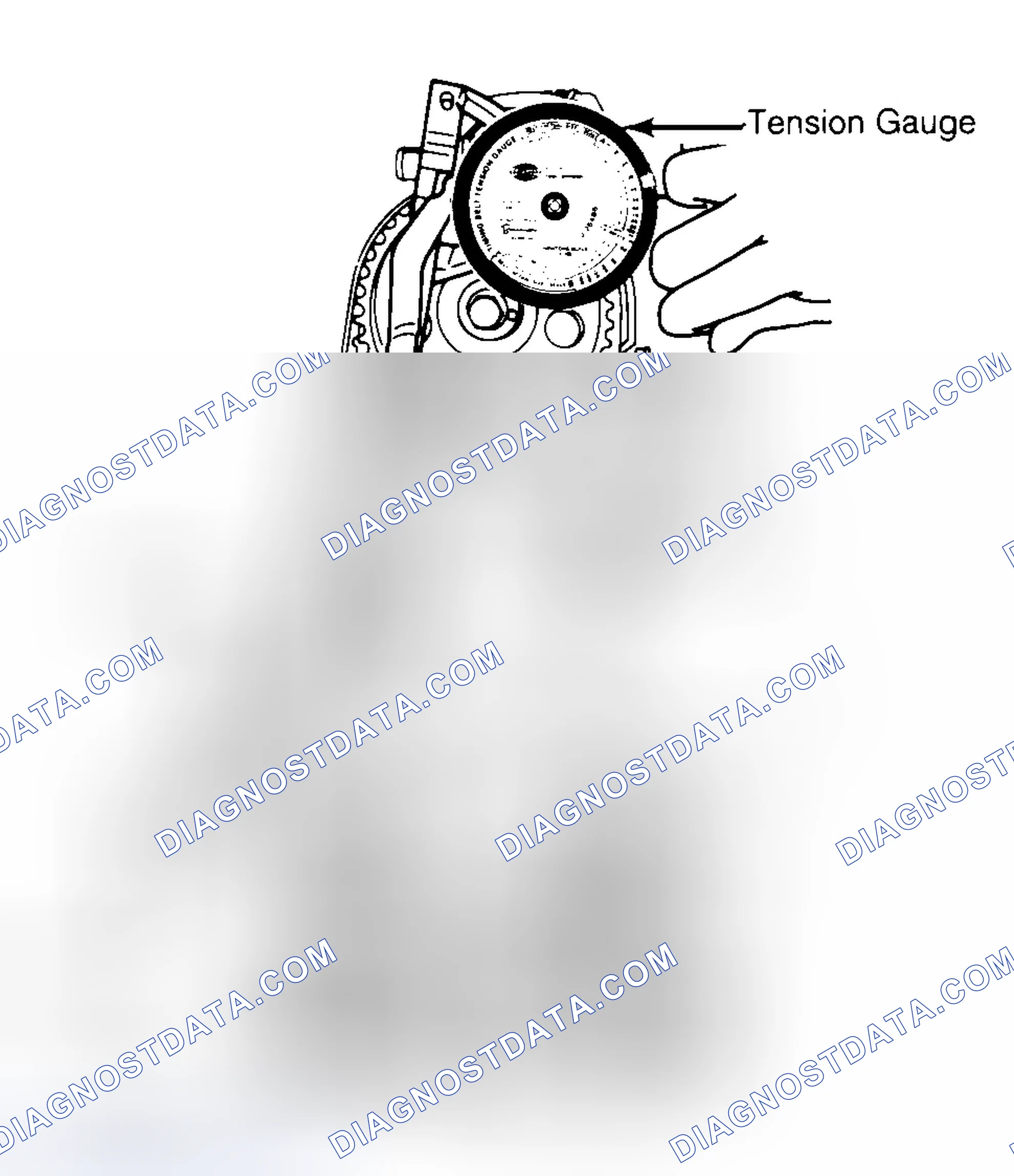 Scheme 3: Adjusting Typical Timing Belt Tension