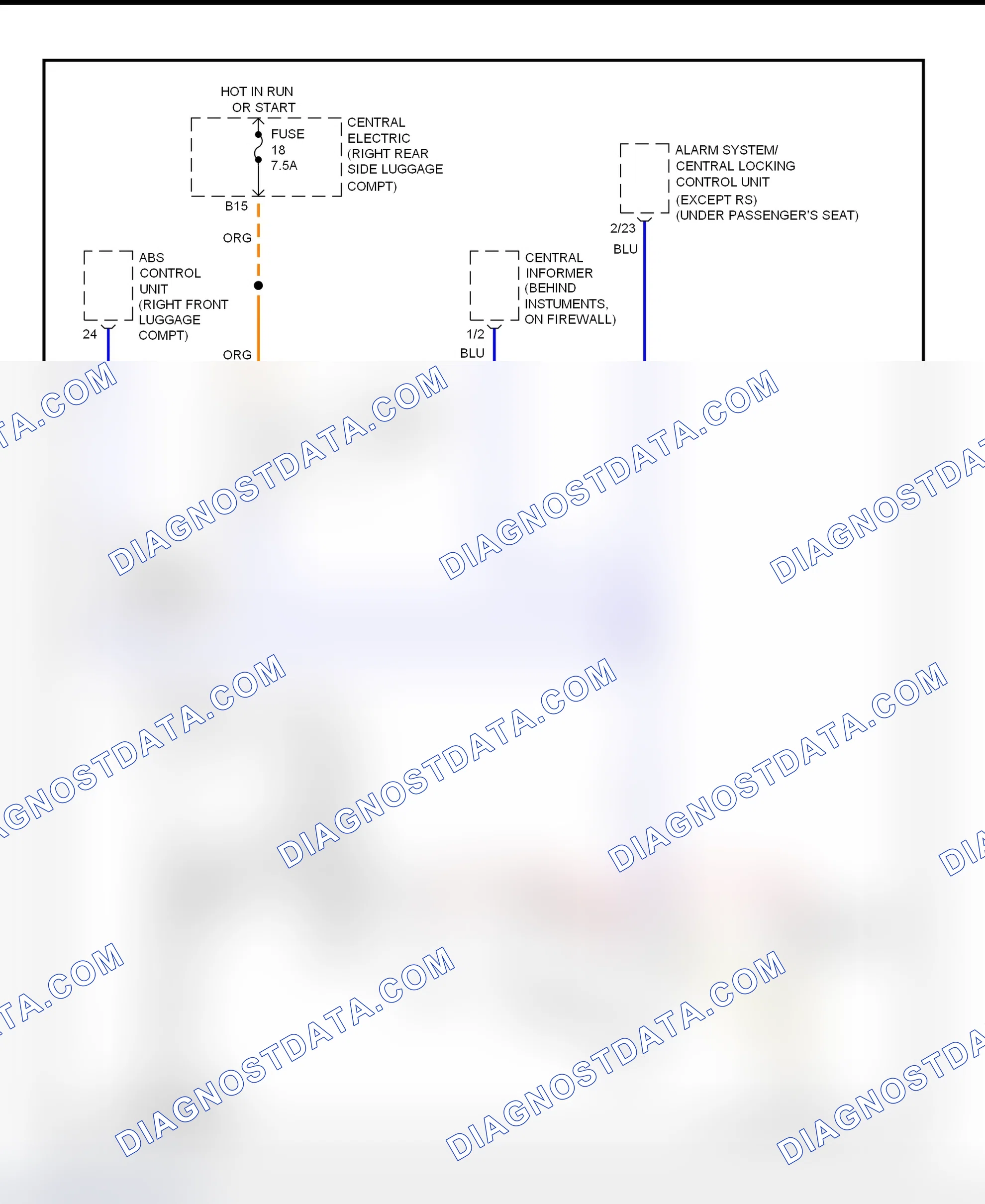 Scheme 2: Charging System Wiring Diagram (911)