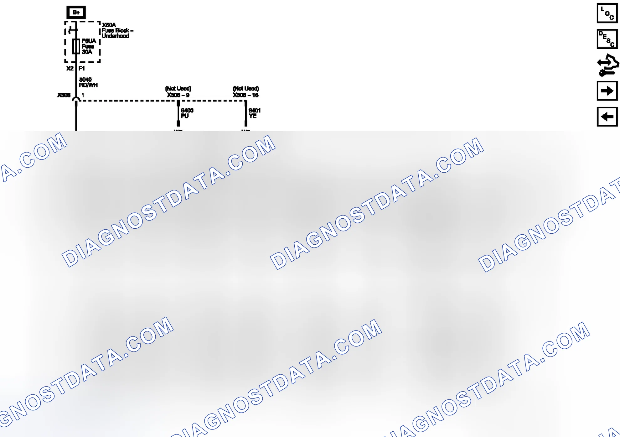 Scheme 42: Module Power, Ground And Controls (AE8 Without LTZ Or SLT)