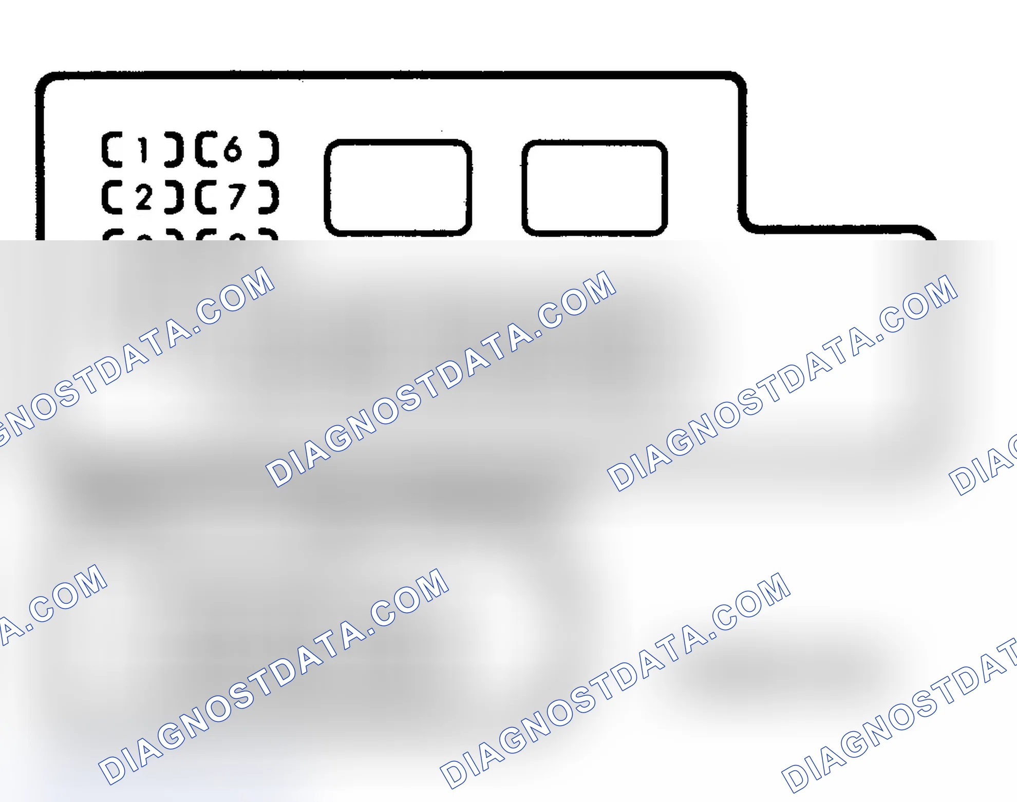 Scheme 9: UNDERHOOD FUSE BLOCK IDENTIFICATION (1992-95)