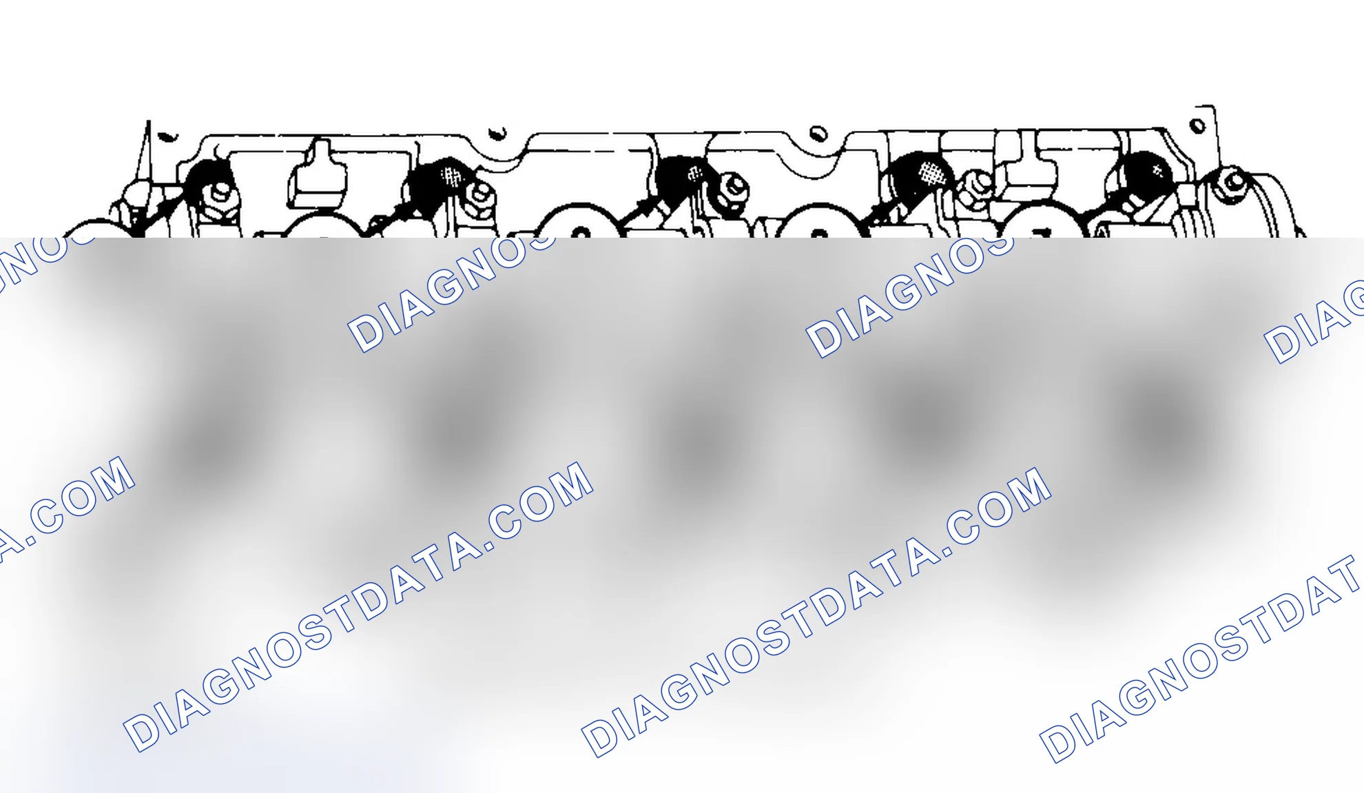 Scheme 7: Typical Cylinder Head Tightening or Loosening Sequence