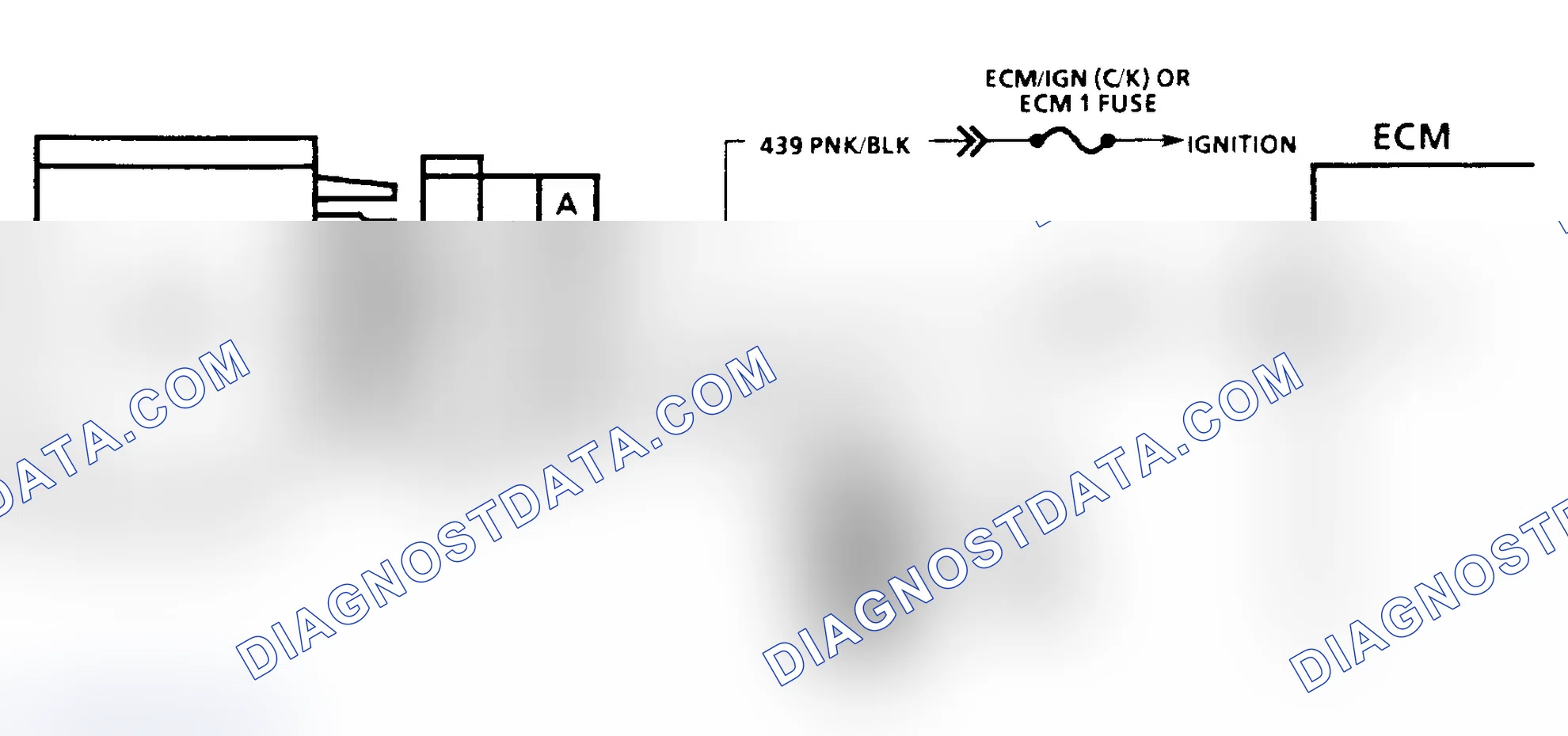 Scheme 154: Code 43 Schematic (All Except 3.1L, 4.3L Turbo & Models W/4L80-E Transmission) Electronic Spark Control