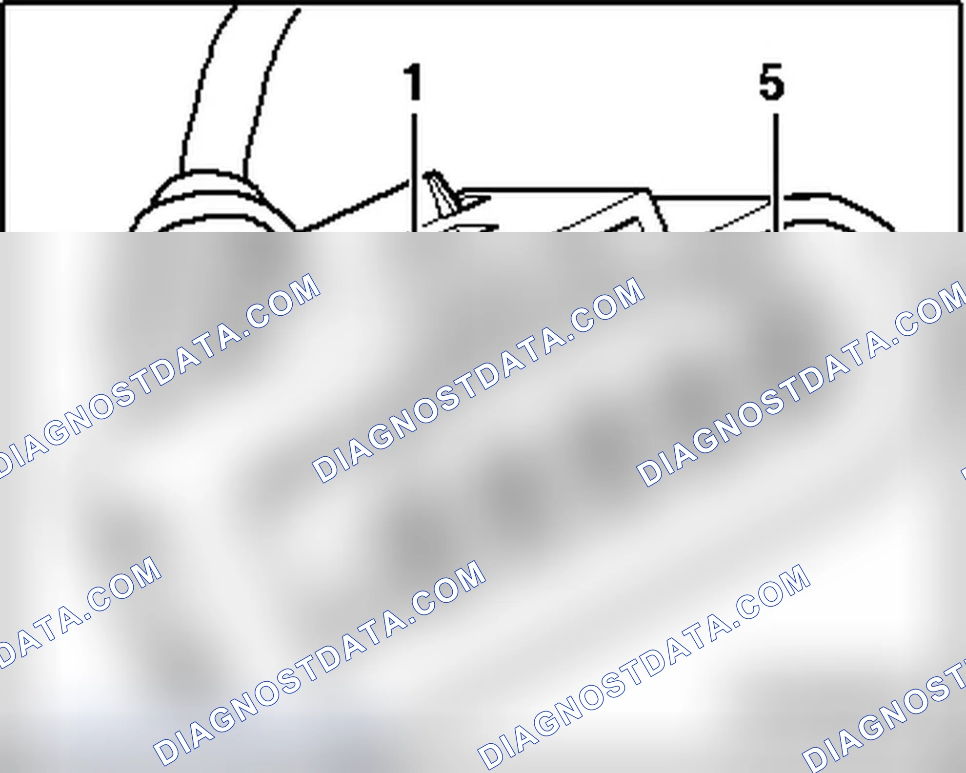 Scheme 6: FUEL LEVEL SENSOR, CONNECTOR ASSIGNMENT