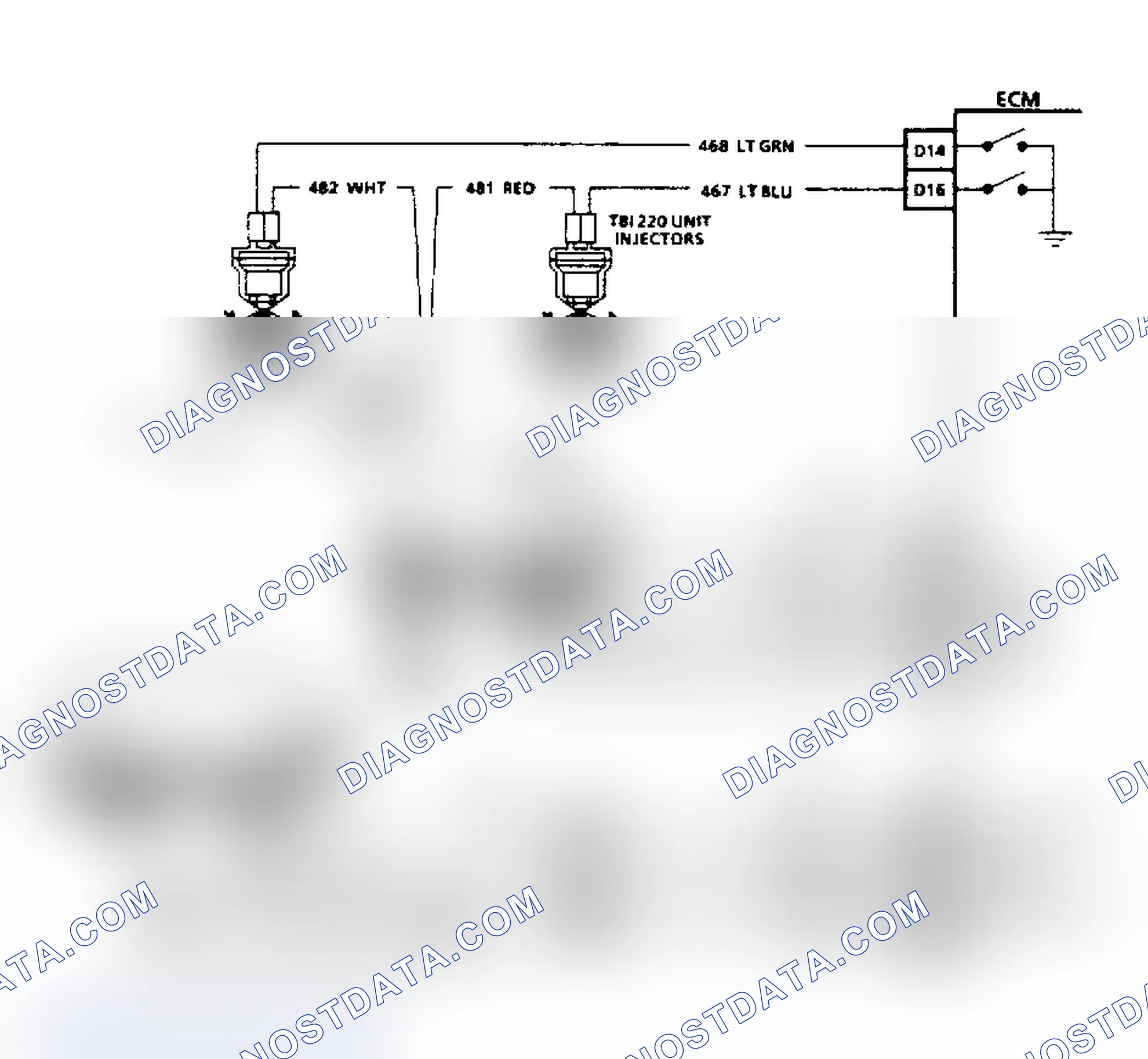 Scheme 149: Code 42 Schematic (4.3L Turbo) Electronic Spark Timing