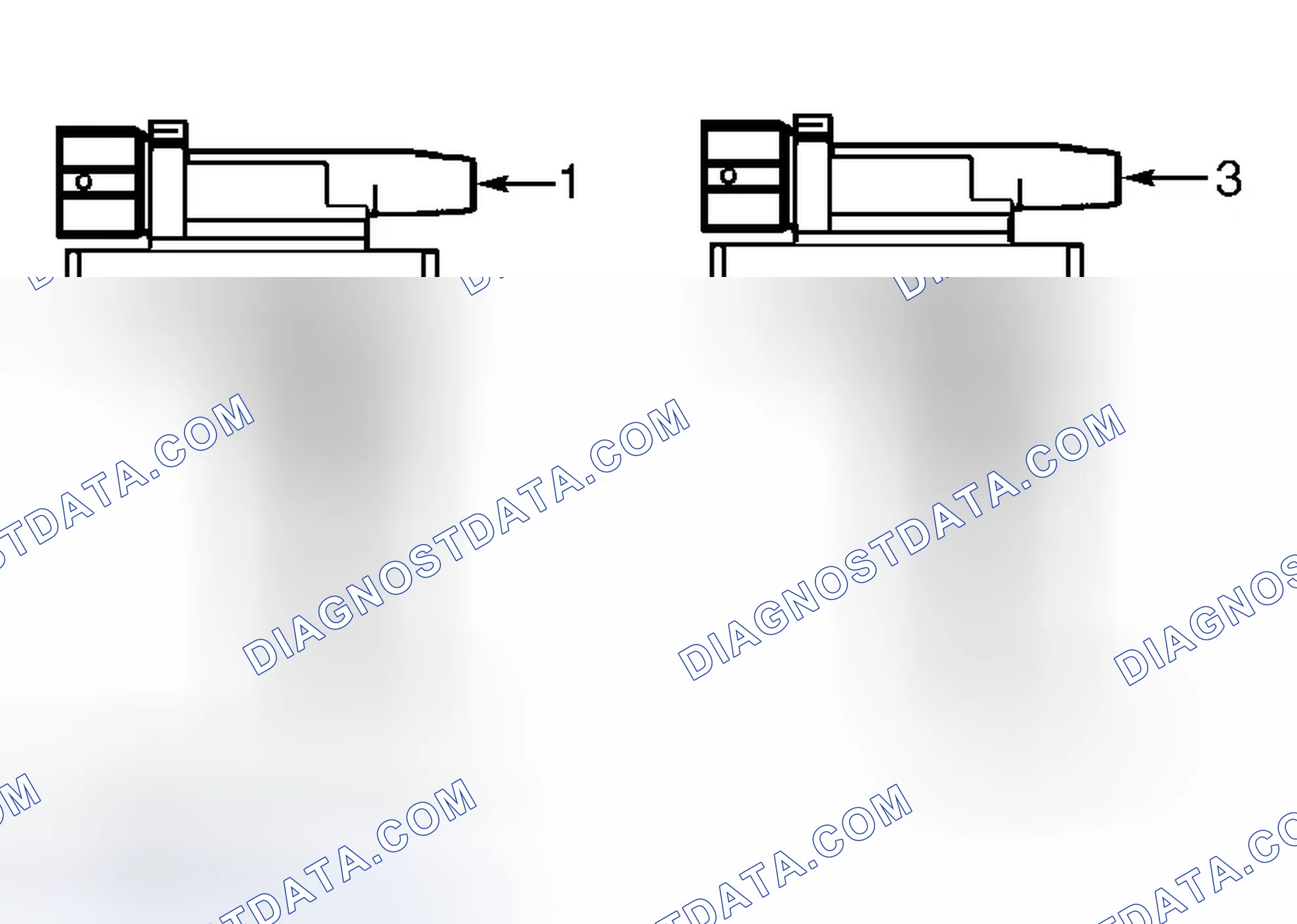 Scheme 8: Coil Identification (Protege 1.6L)