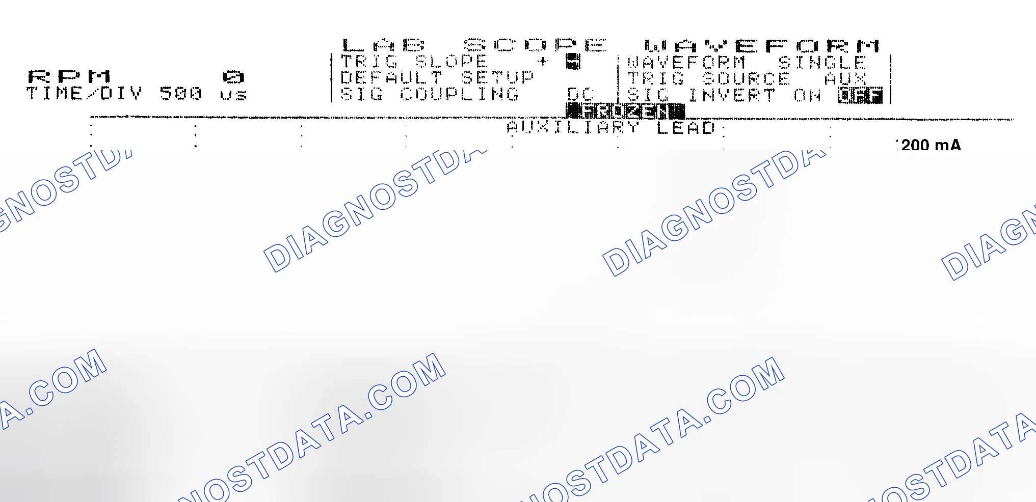 Scheme 17: Single Injector w/Normal Current Flow - Current Pattern