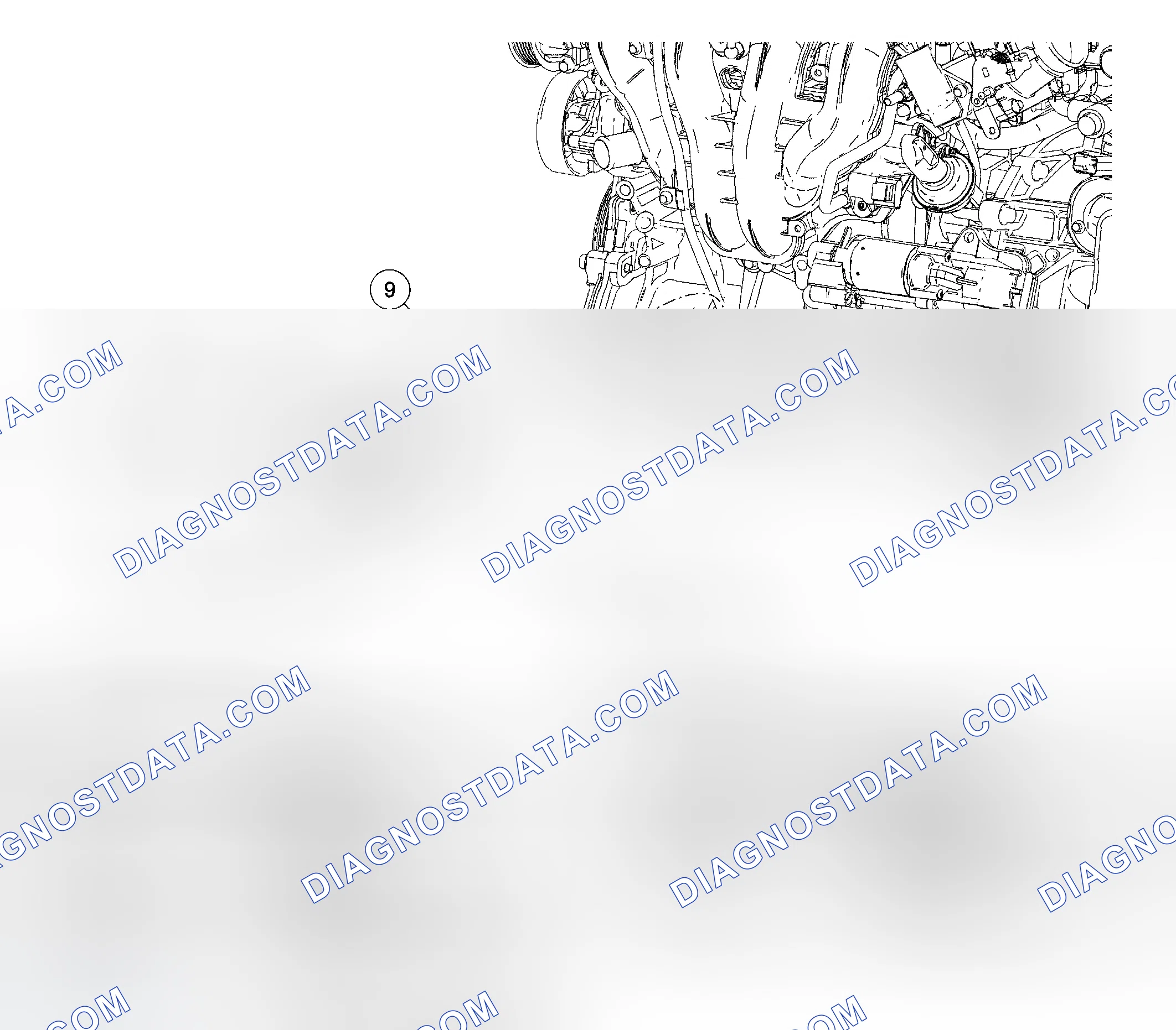 Scheme 40: Engine Lubrication Components - Exploded View