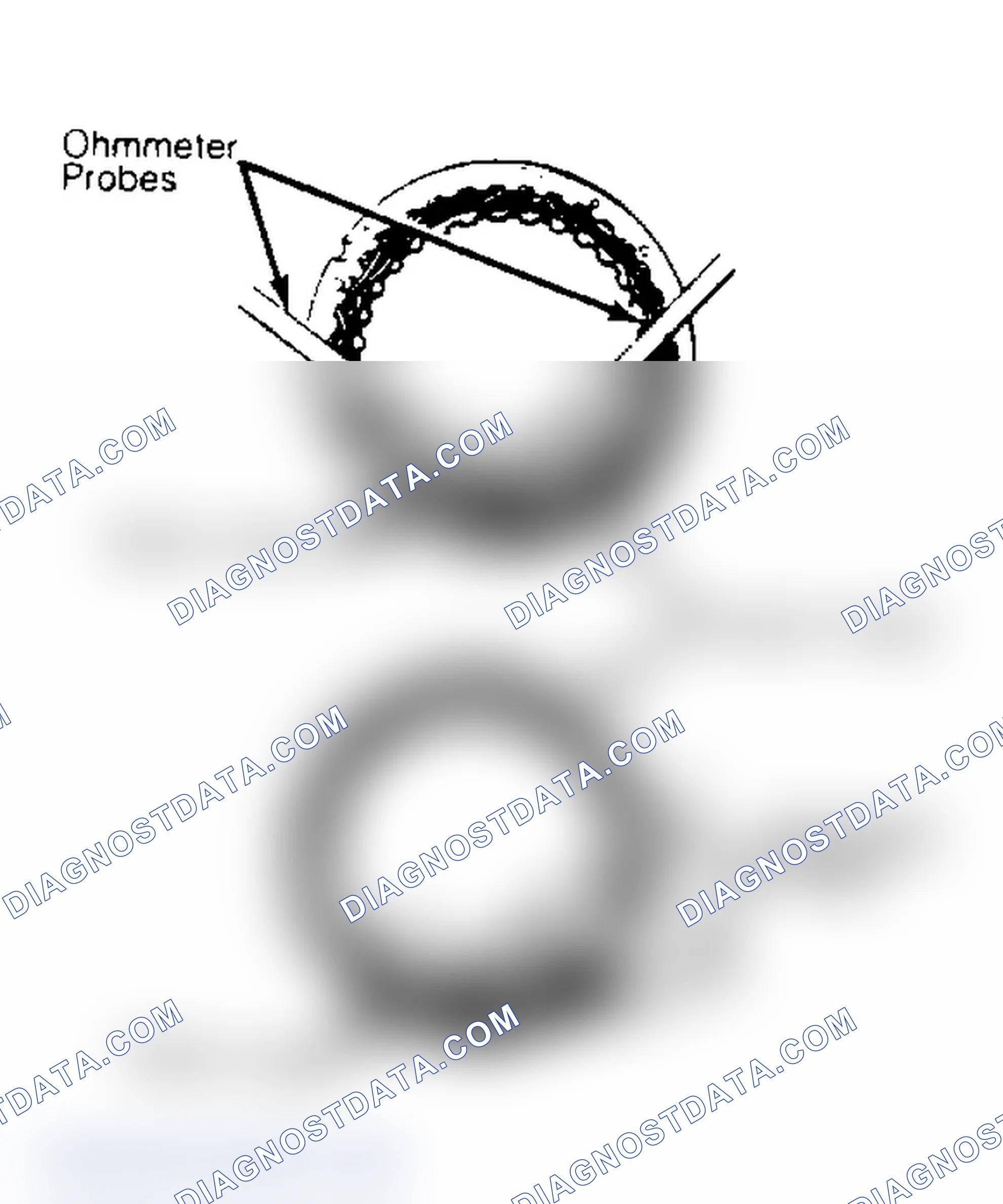 Scheme 5: Ohmmeter Connections for Stator Testing
