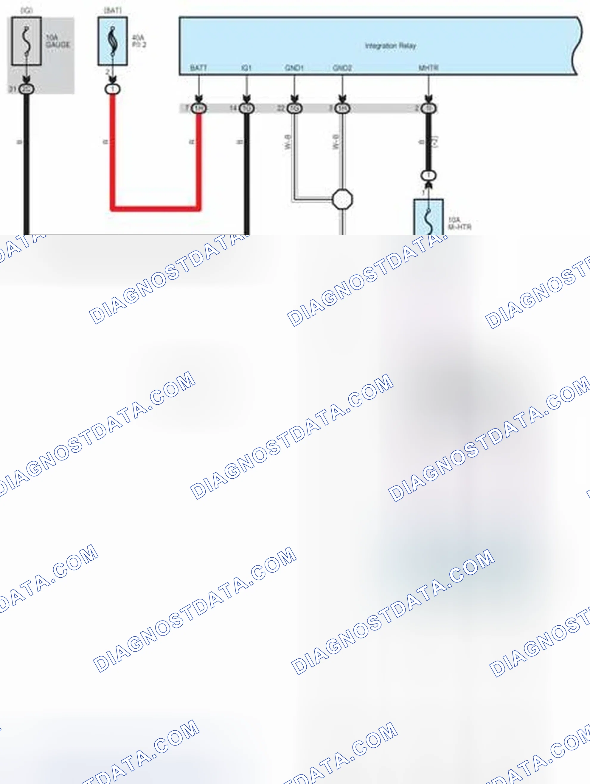 Scheme 288: Mirror Heater and Rear Window Defogger