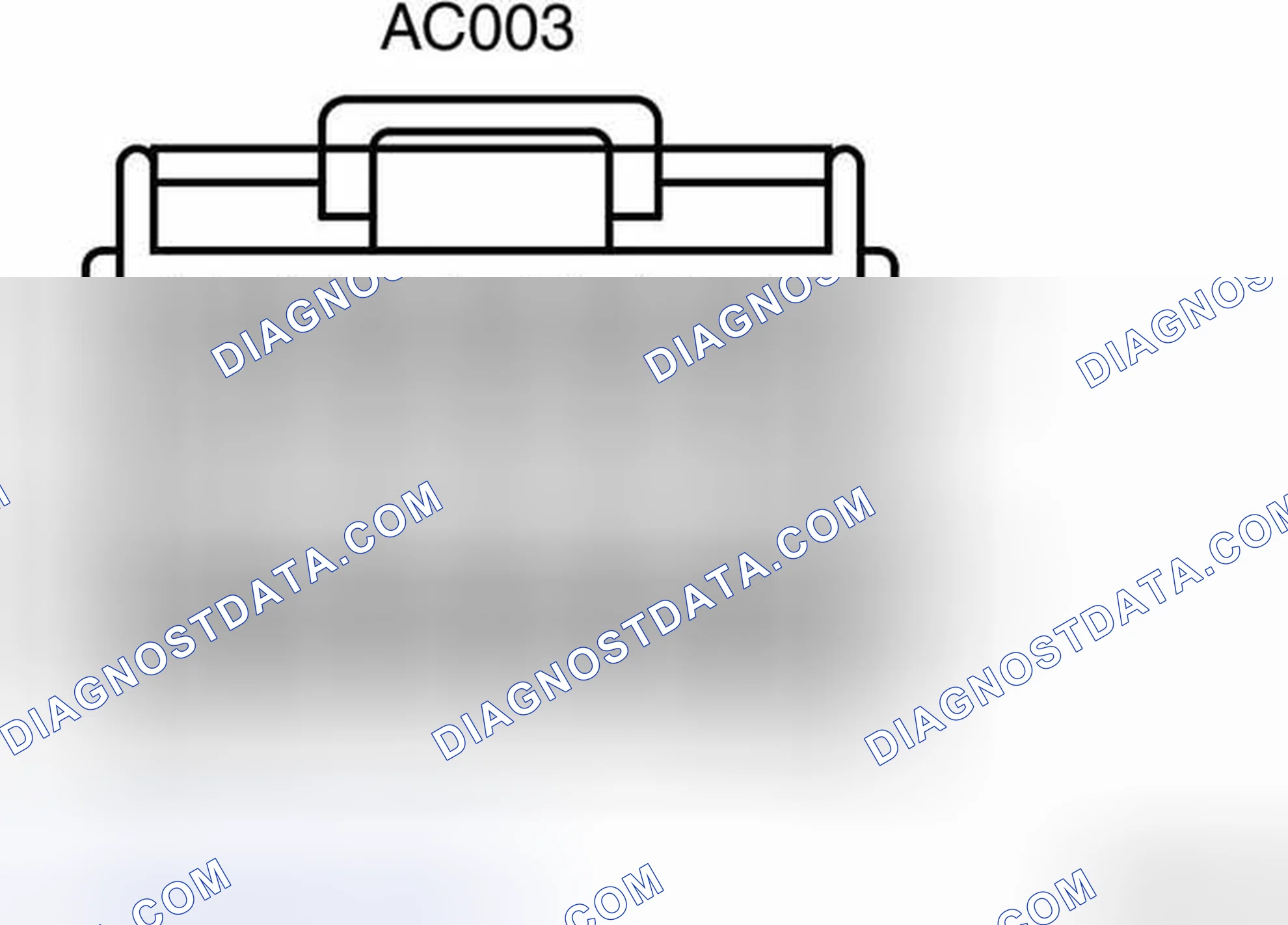 Scheme 18: Connector Pin Identity Chart for AC003