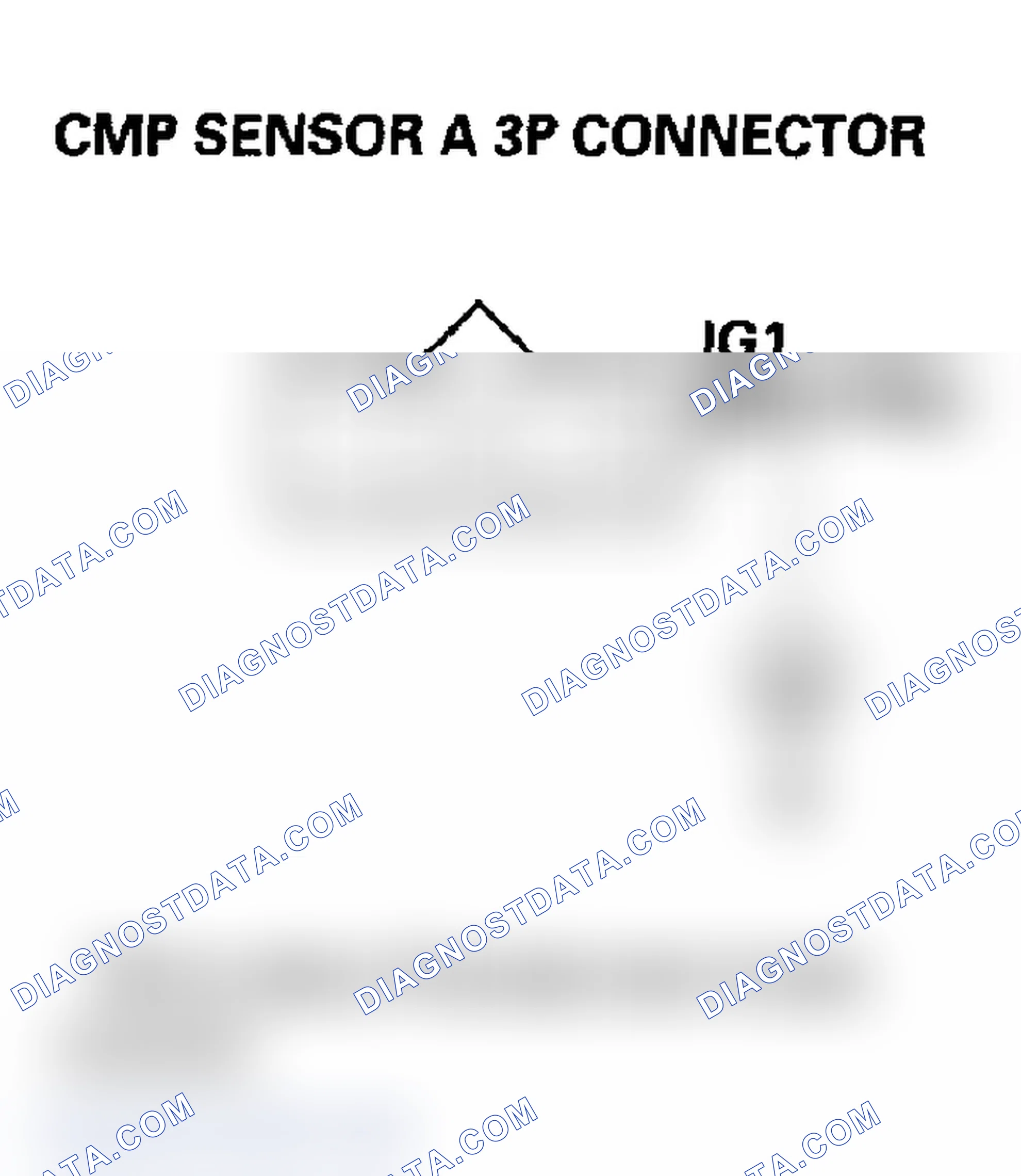 Scheme 323: DTC P0340: CMP Sensor A No Signal (2005-2006 models)