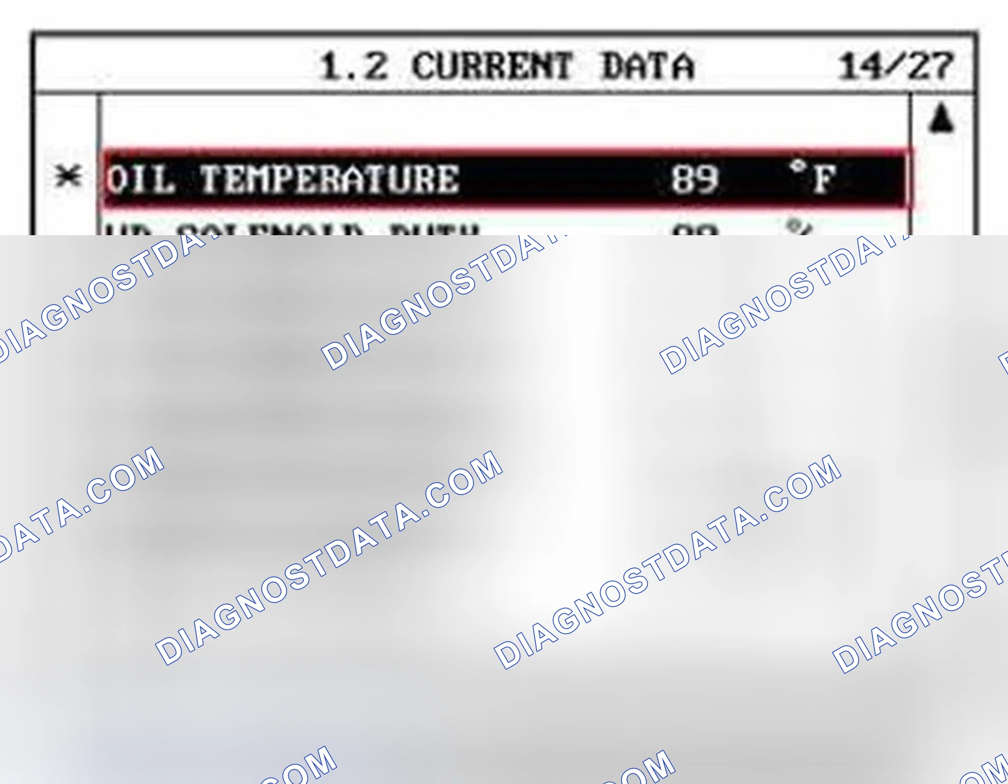 Scheme 617: Monitor Scantool Data
