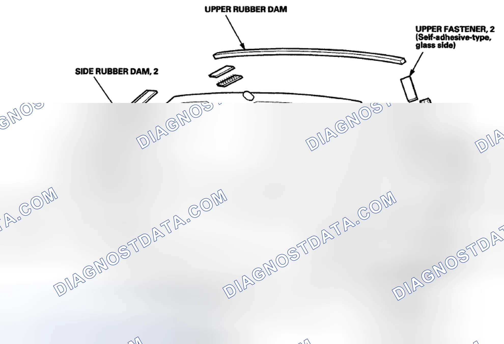 Fig. 2: Glass Component Location Index (2 Of 2)
