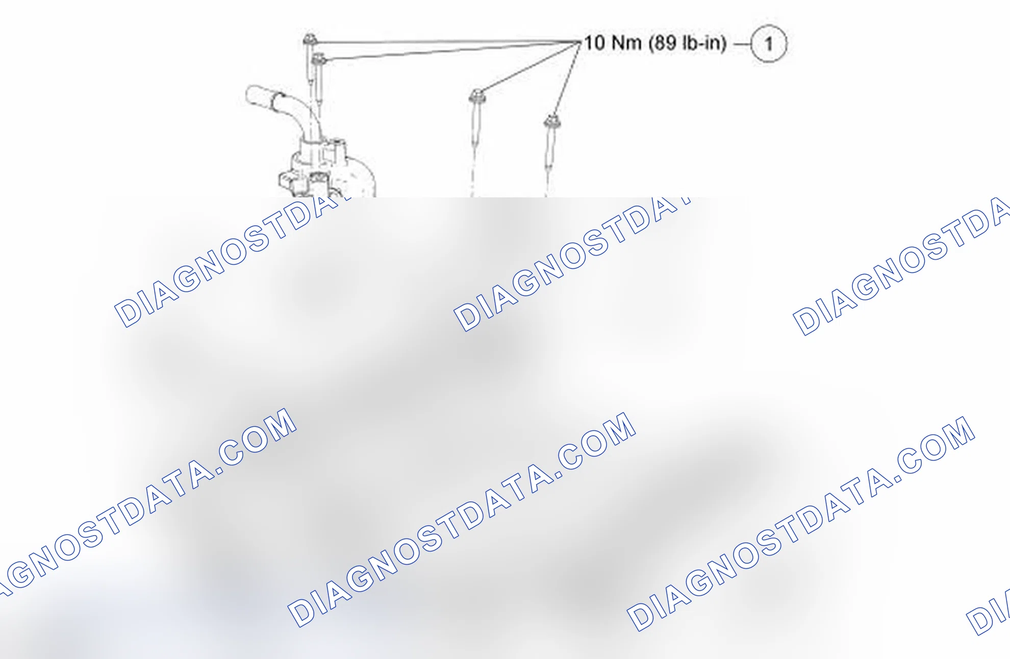 Scheme 8: Coolant Crossover Manifold Assembly - 5.4L (3V)