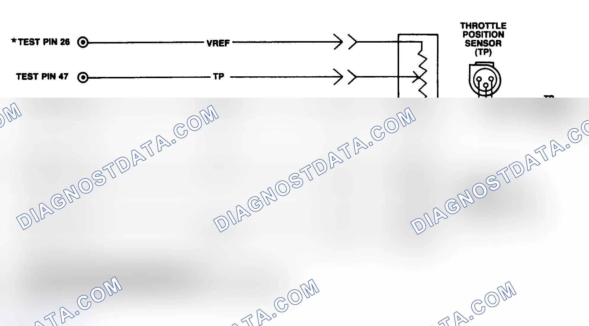 Scheme 112: Throttle Position Sensor (TPS) Ckt (See NOTE: above)